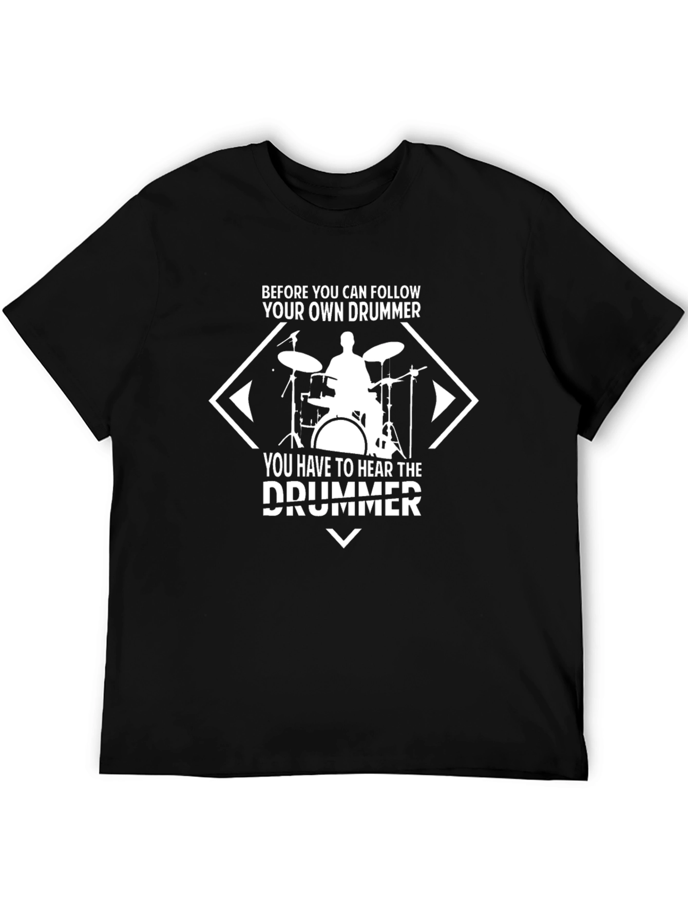 Drummer Graphic Tee - Follow Your Own Beat