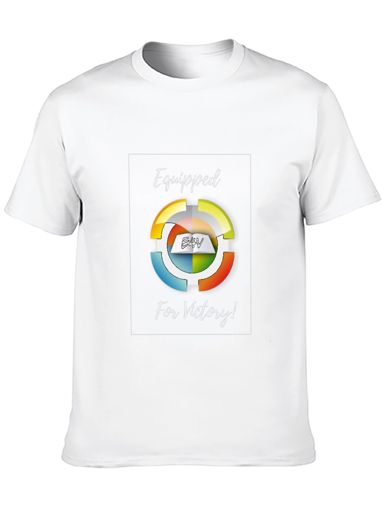 Equipped for Victory Black Graphic T-Shirt