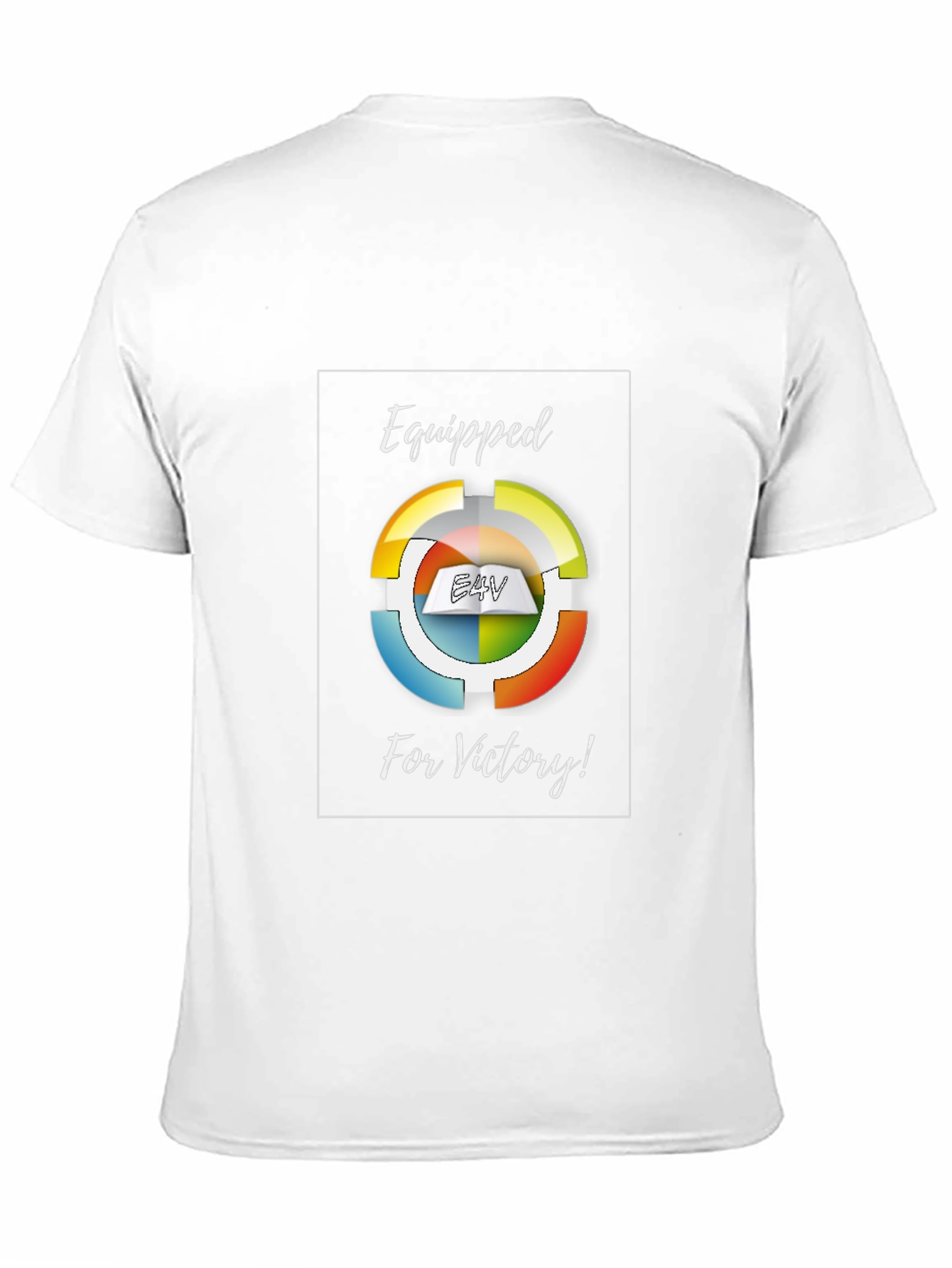 Equipped for Victory Black Graphic T-Shirt
