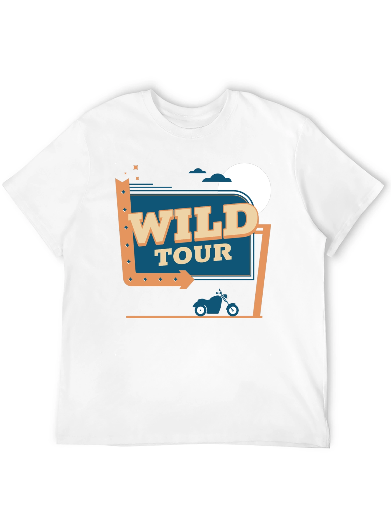 Wild Tour Graphic Tee - Black