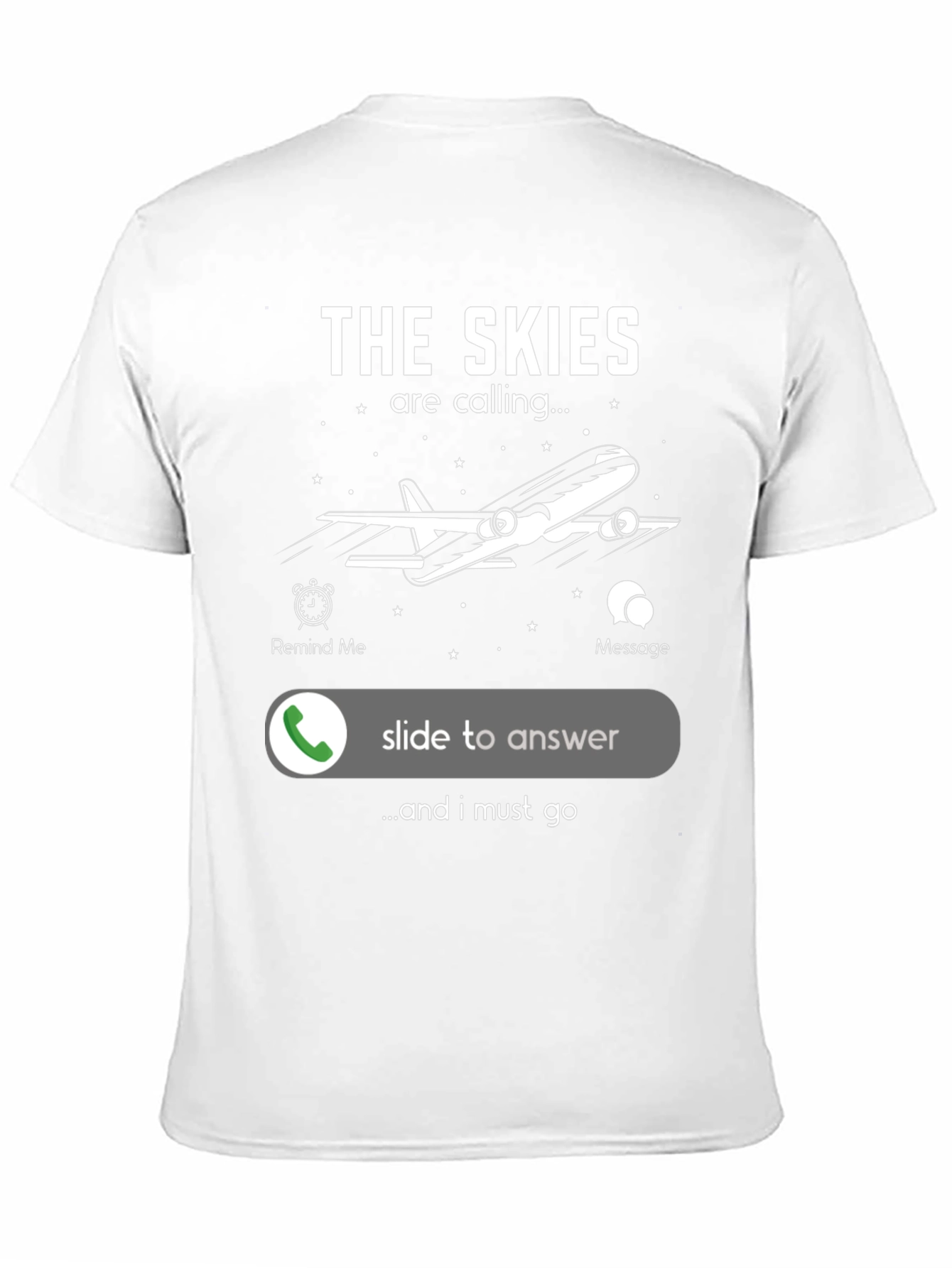 The Skies are Calling Airplane T-Shirt