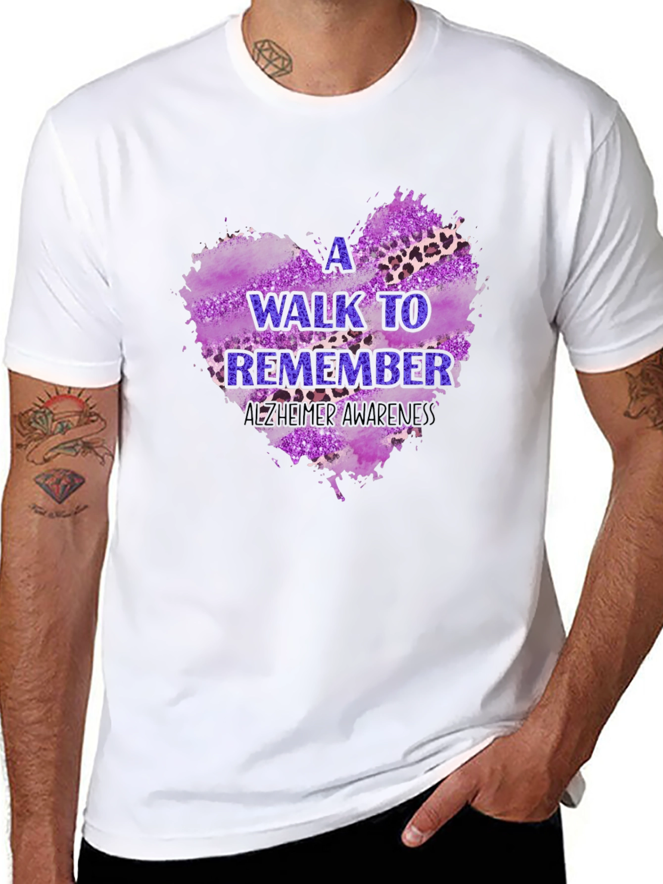 Alzheimers Awareness T-Shirt: A Walk to Remember