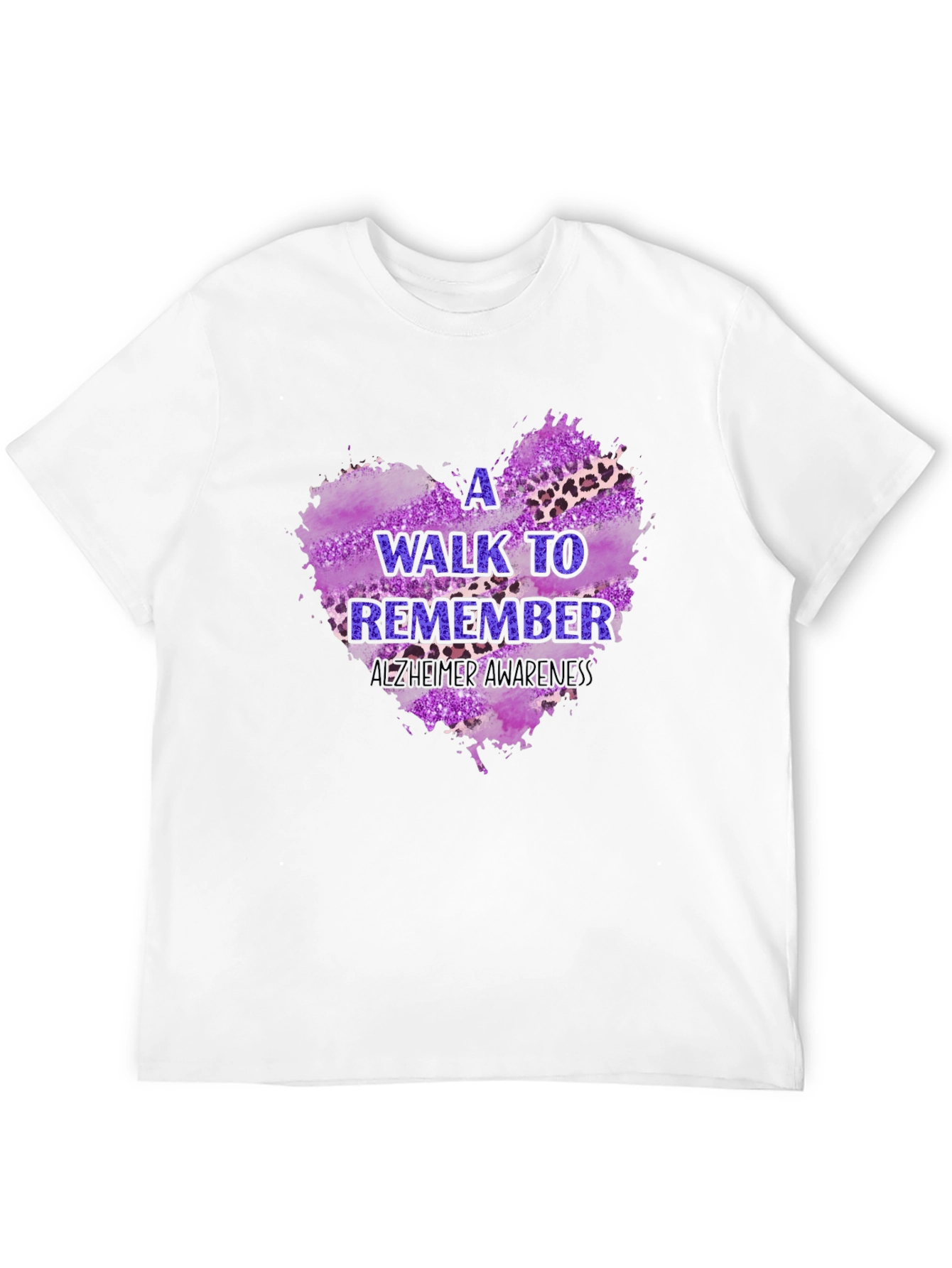 Alzheimers Awareness T-Shirt: A Walk to Remember