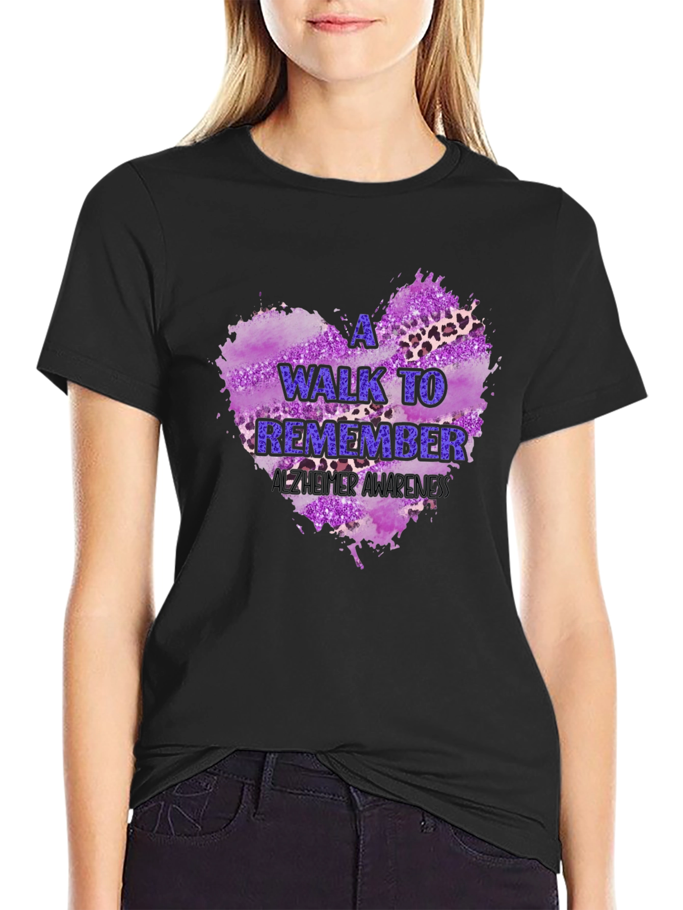 Alzheimers Awareness T-Shirt: A Walk to Remember