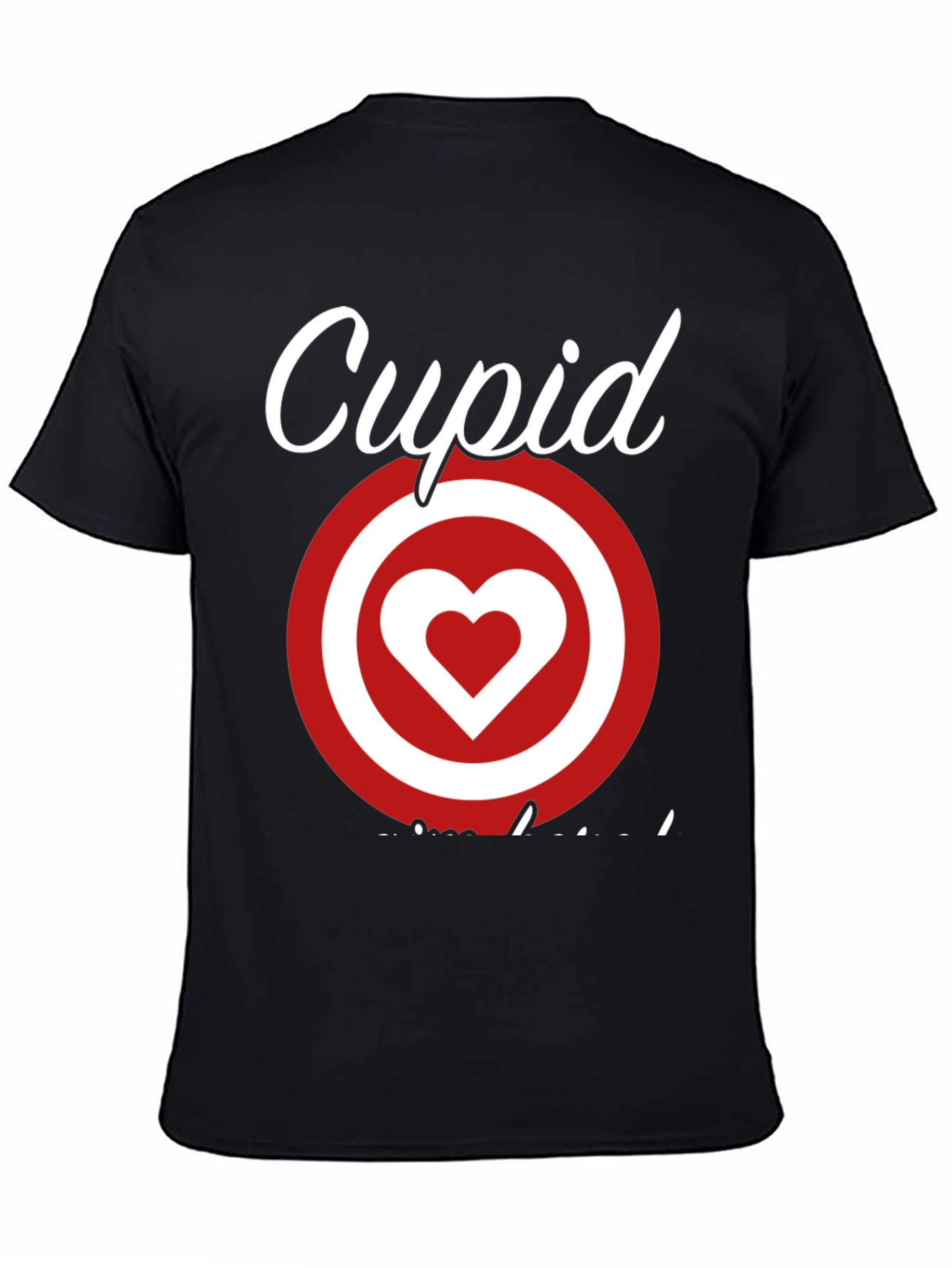 Cupid Target Heart T-Shirt - Valentines Day Love