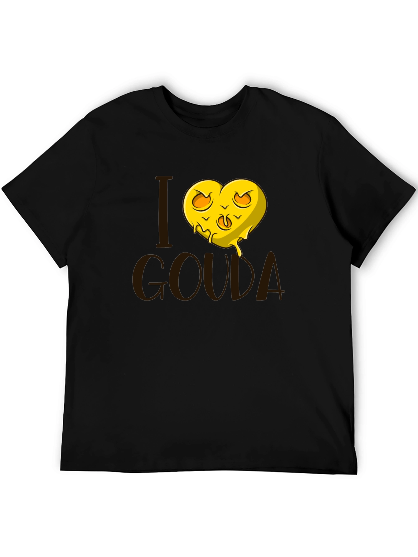 I Heart Gouda Cheese Graphic Tee - Unisex