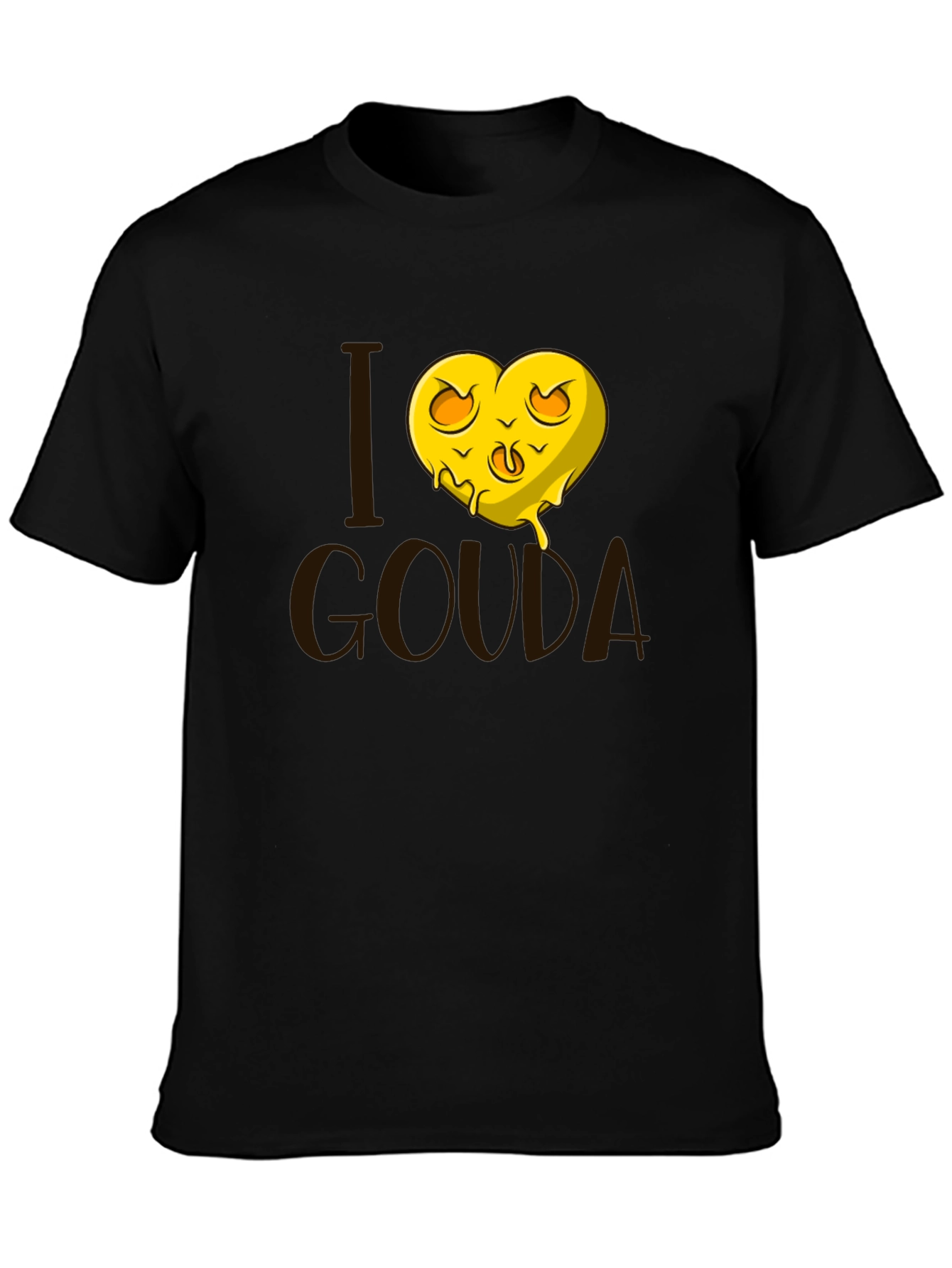 I Heart Gouda Cheese Graphic Tee - Unisex