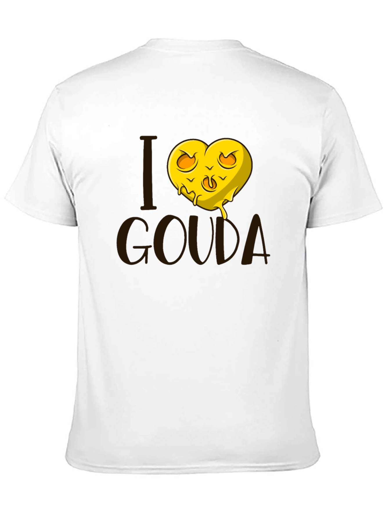 I Heart Gouda Cheese Graphic Tee - Unisex