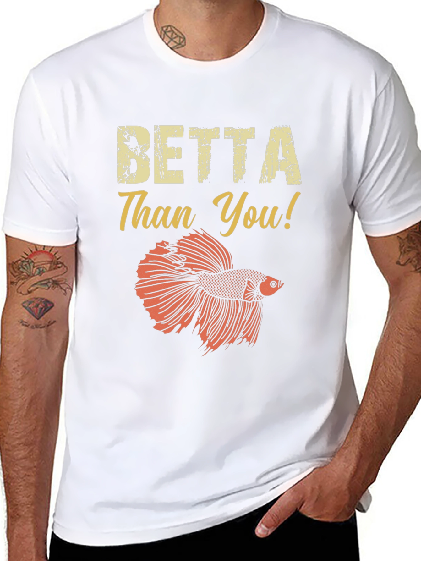 Betta Than You! Graphic T-Shirt - Black