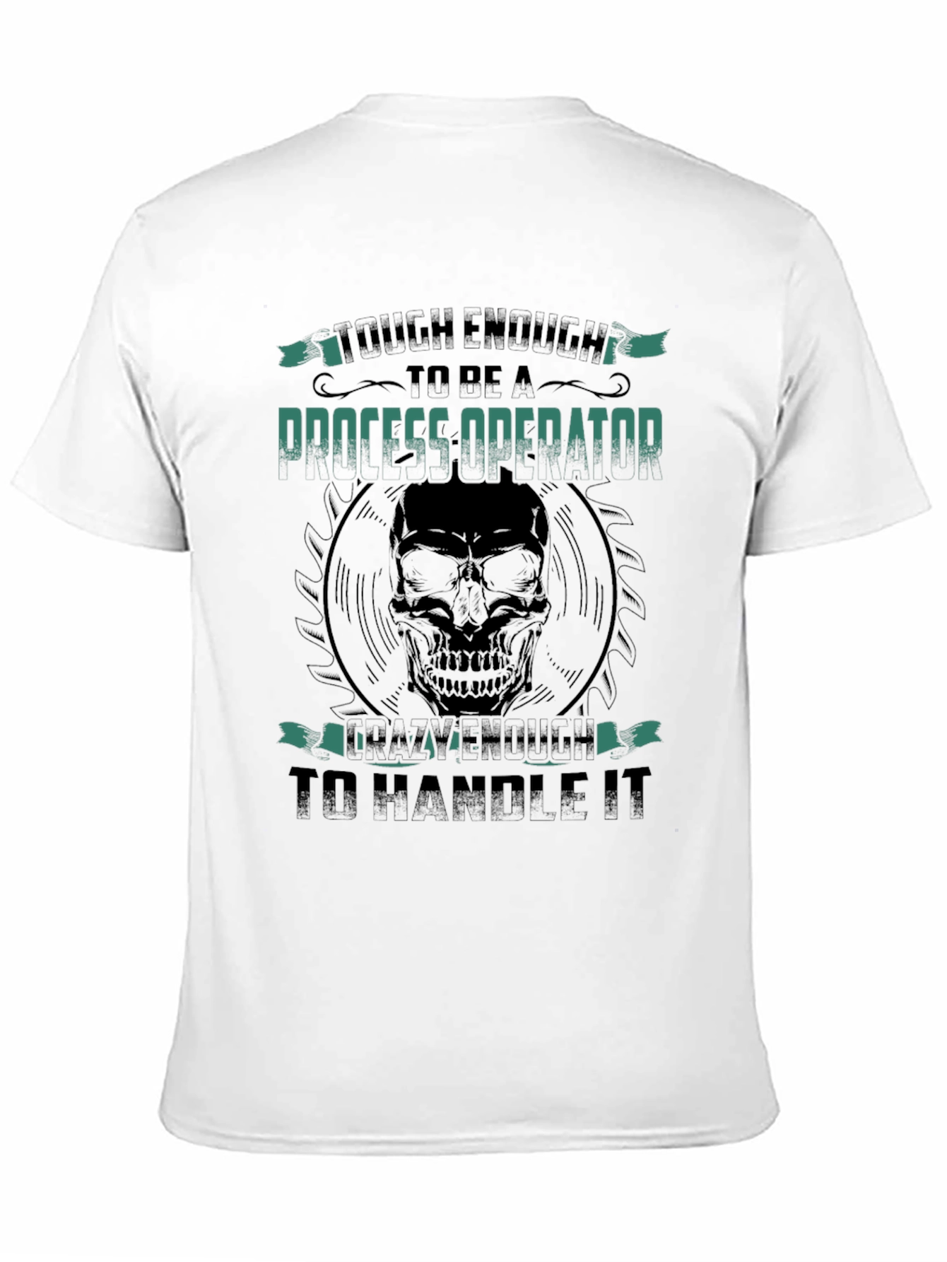 Tough Process Operator Skull Graphic Tee