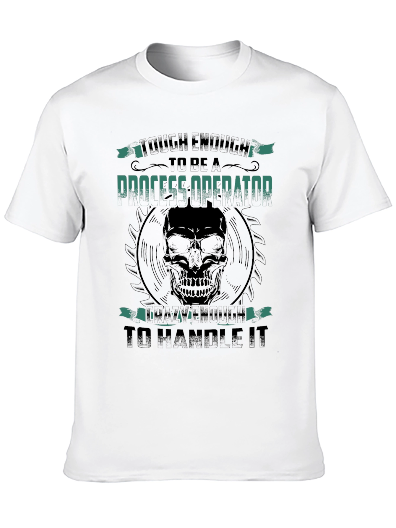 Tough Process Operator Skull Graphic Tee