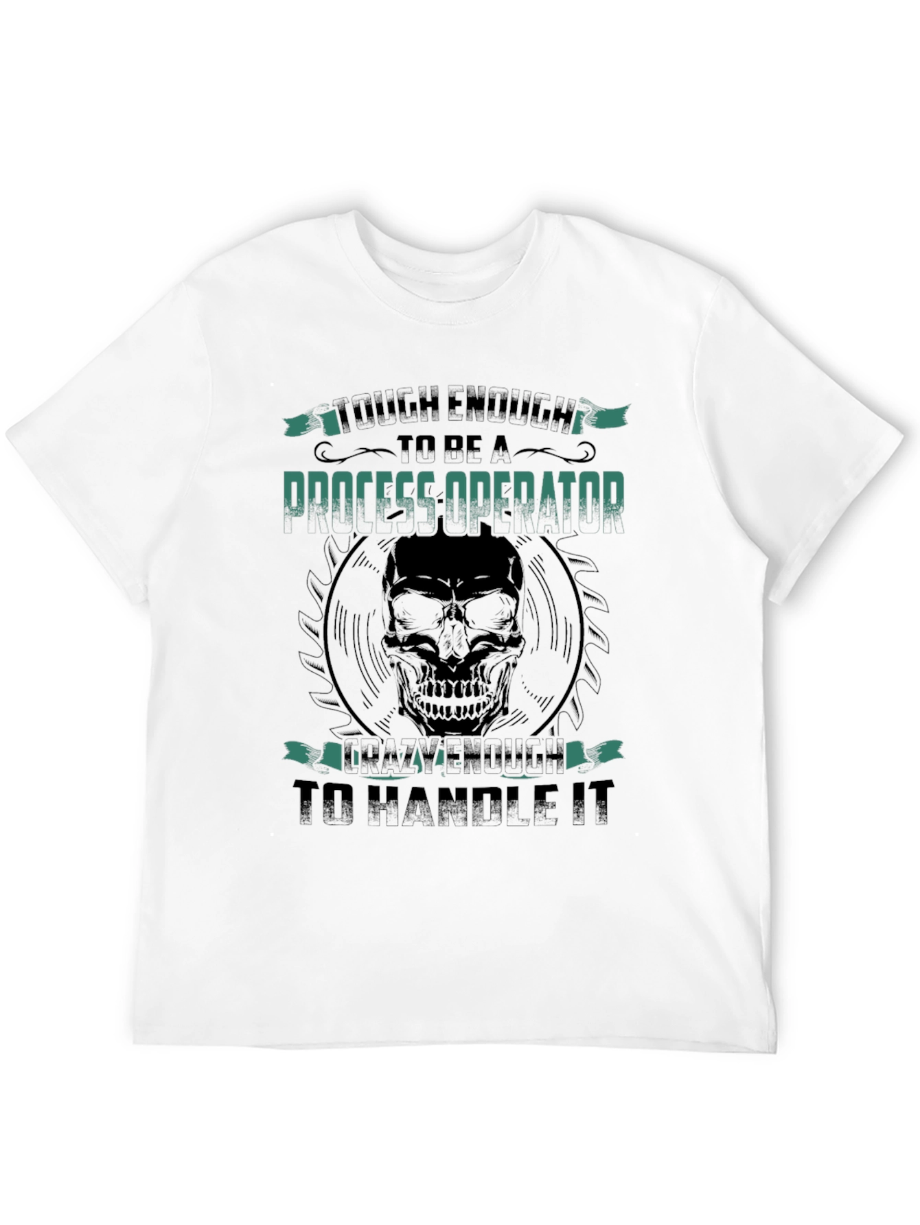 Tough Process Operator Skull Graphic Tee