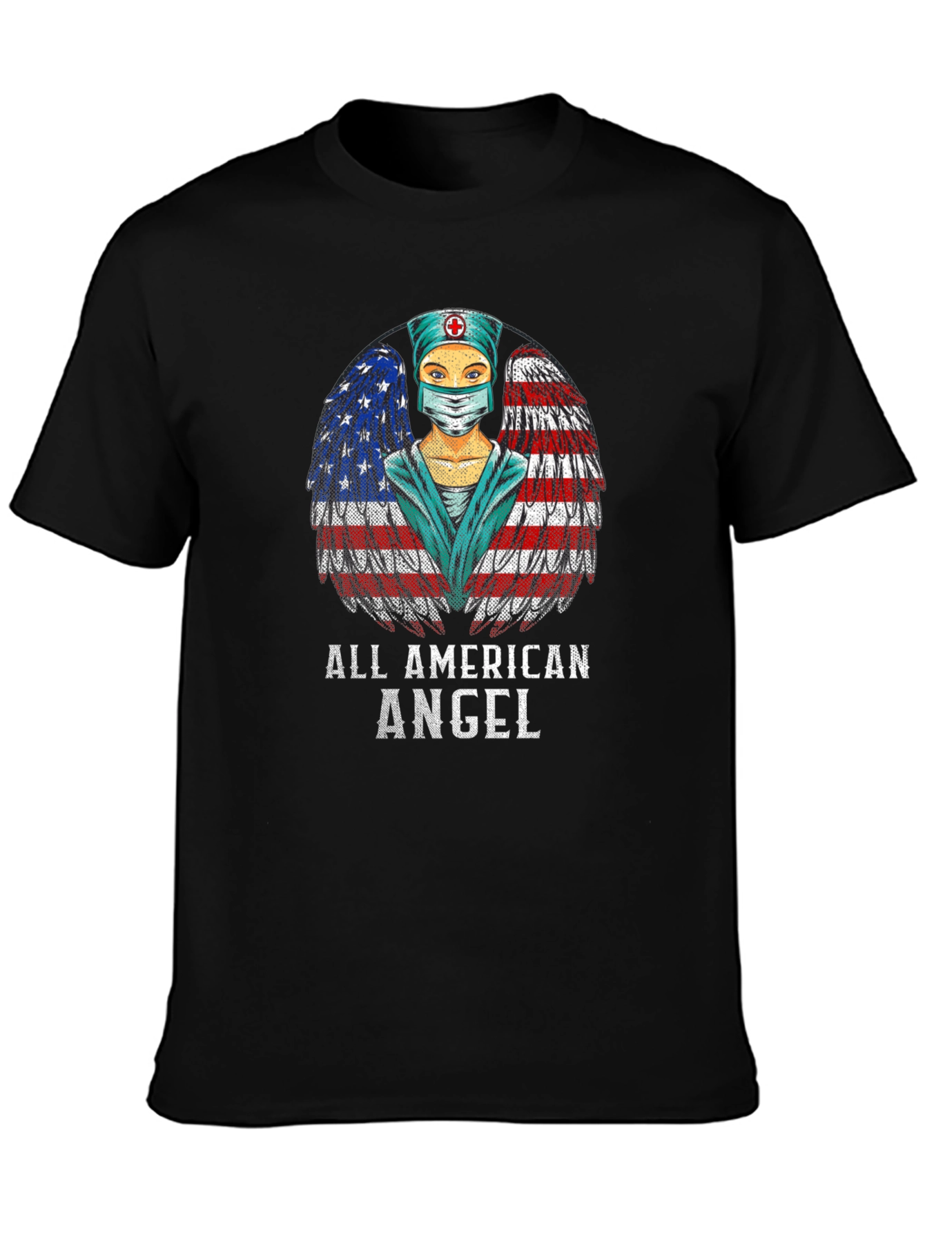All American Angel Nurse T-Shirt