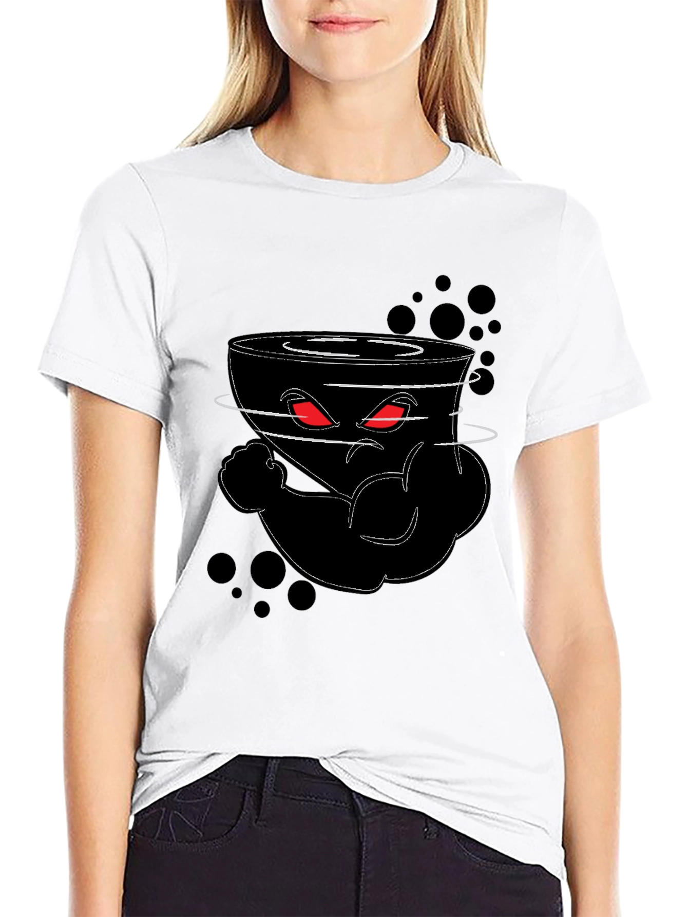 Funny Tornado Cartoon Graphic T-Shirt