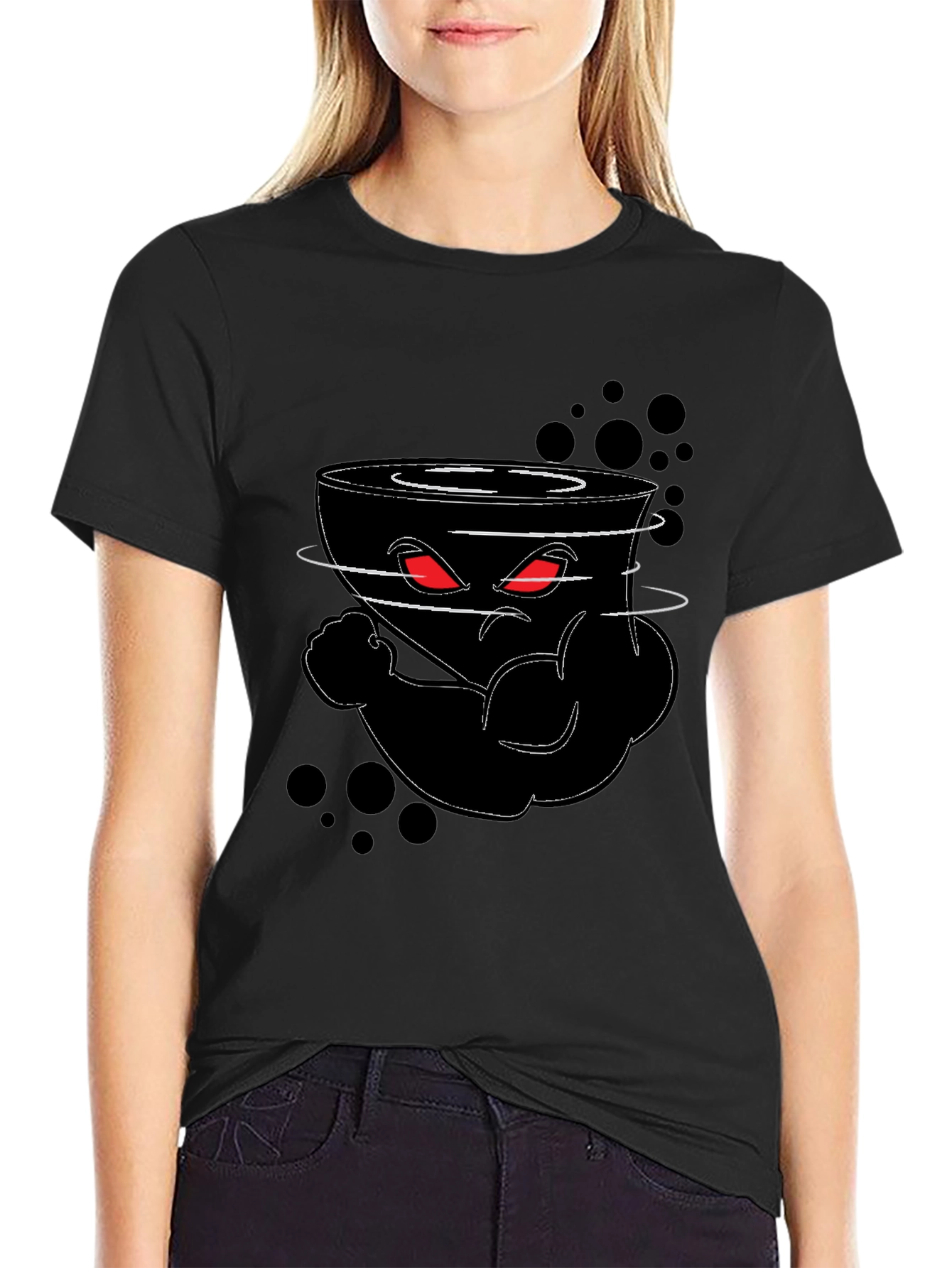Funny Tornado Cartoon Graphic T-Shirt