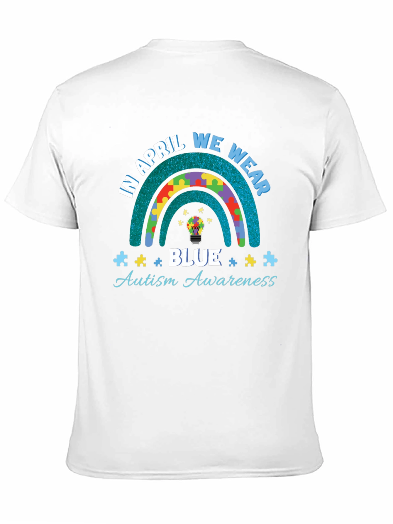 Autism Awareness Rainbow T-Shirt