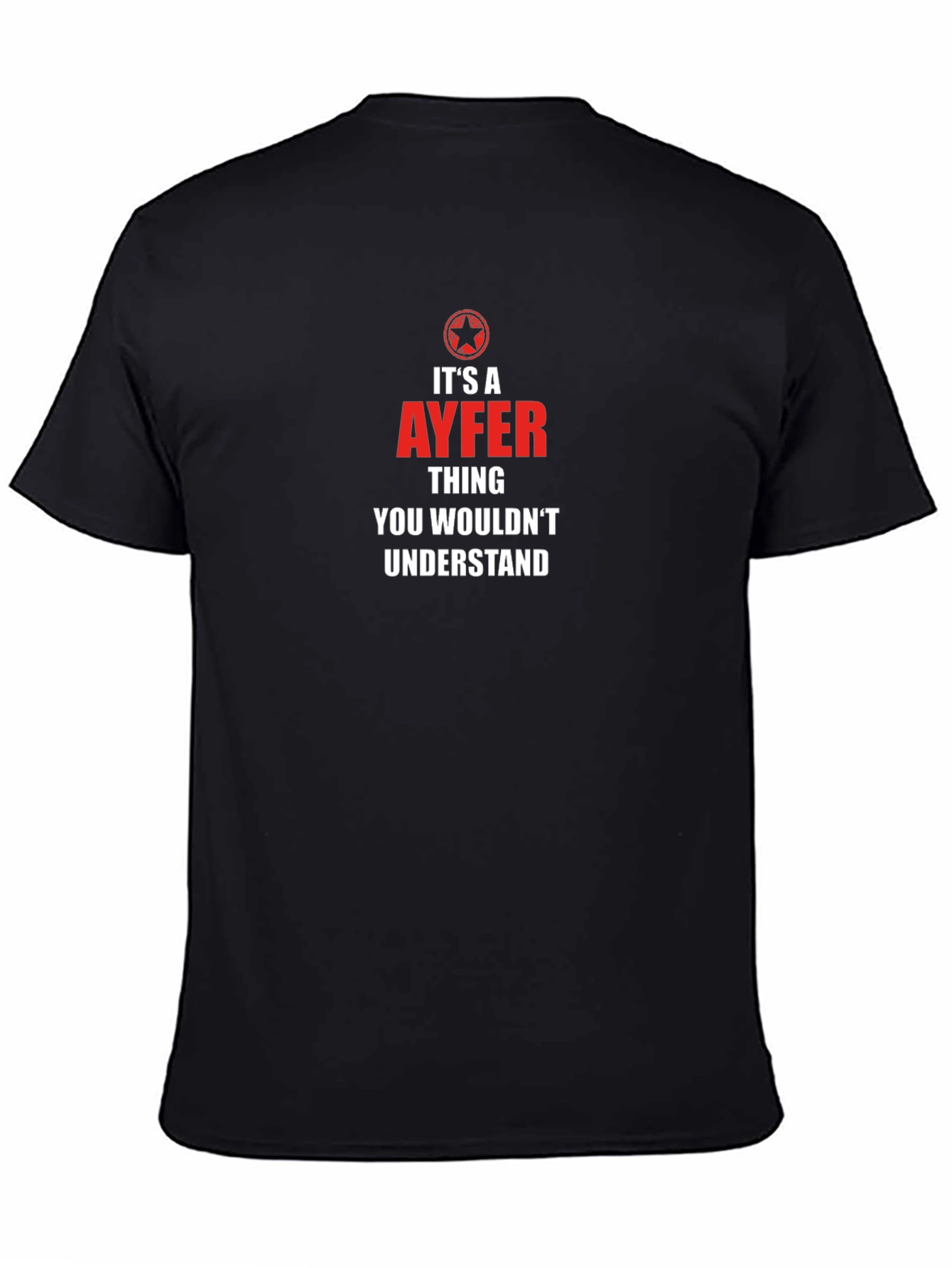 Its An Ayfer Thing T-Shirt - Black