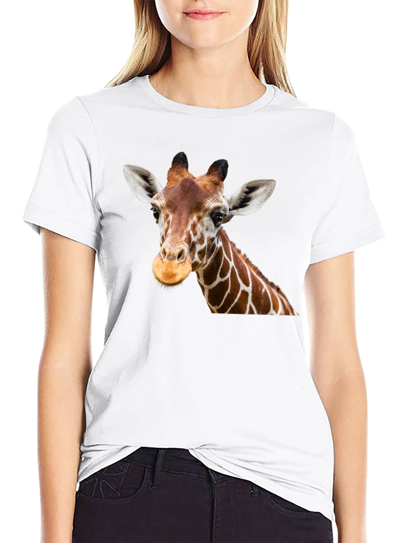 Giraffe T-Shirt: Wild Animal Tee