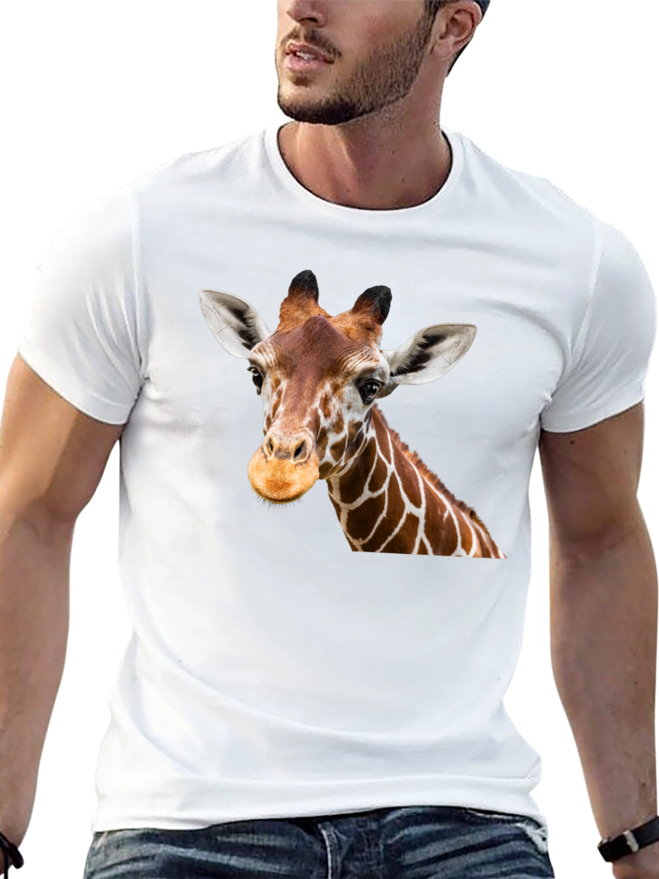 Giraffe T-Shirt: Wild Animal Tee