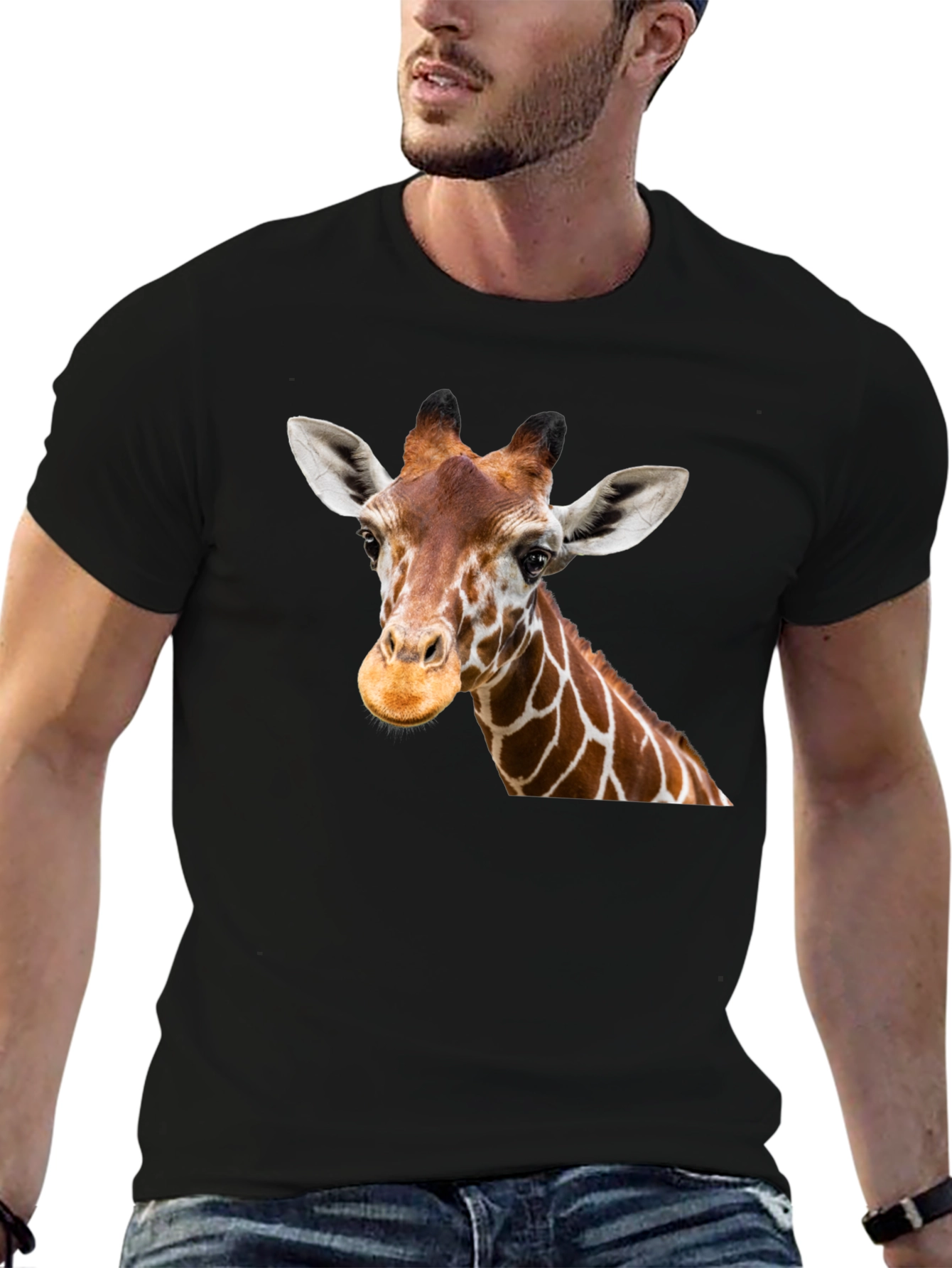 Giraffe T-Shirt: Wild Animal Tee