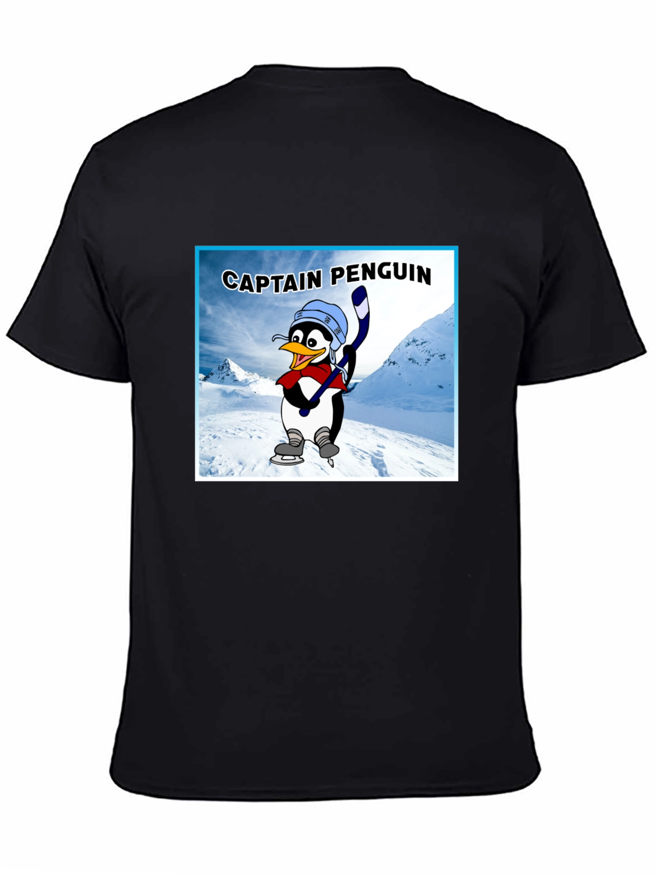 Captain Penguin Graphic T-Shirt
