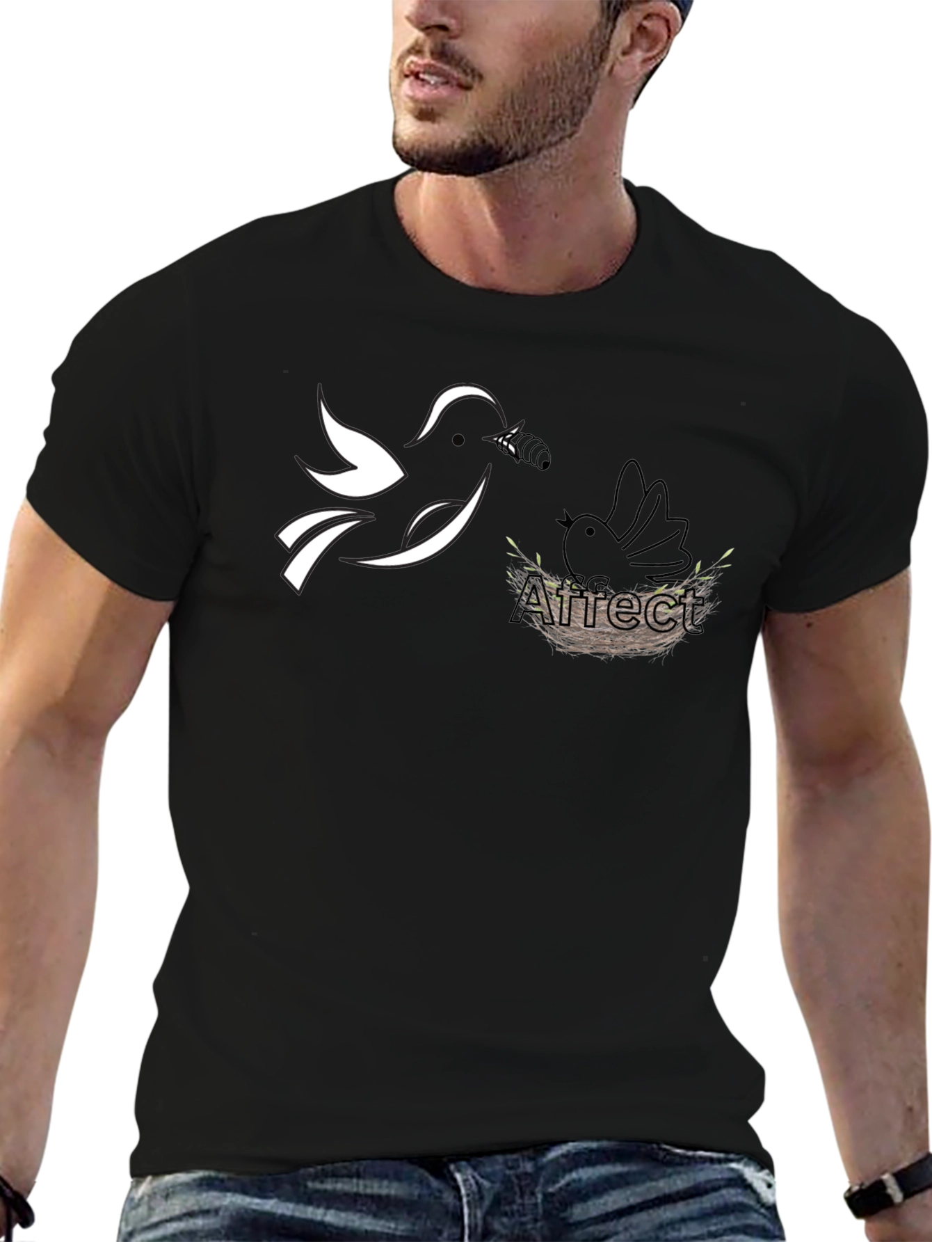 Bird Feeding Nest T-Shirt