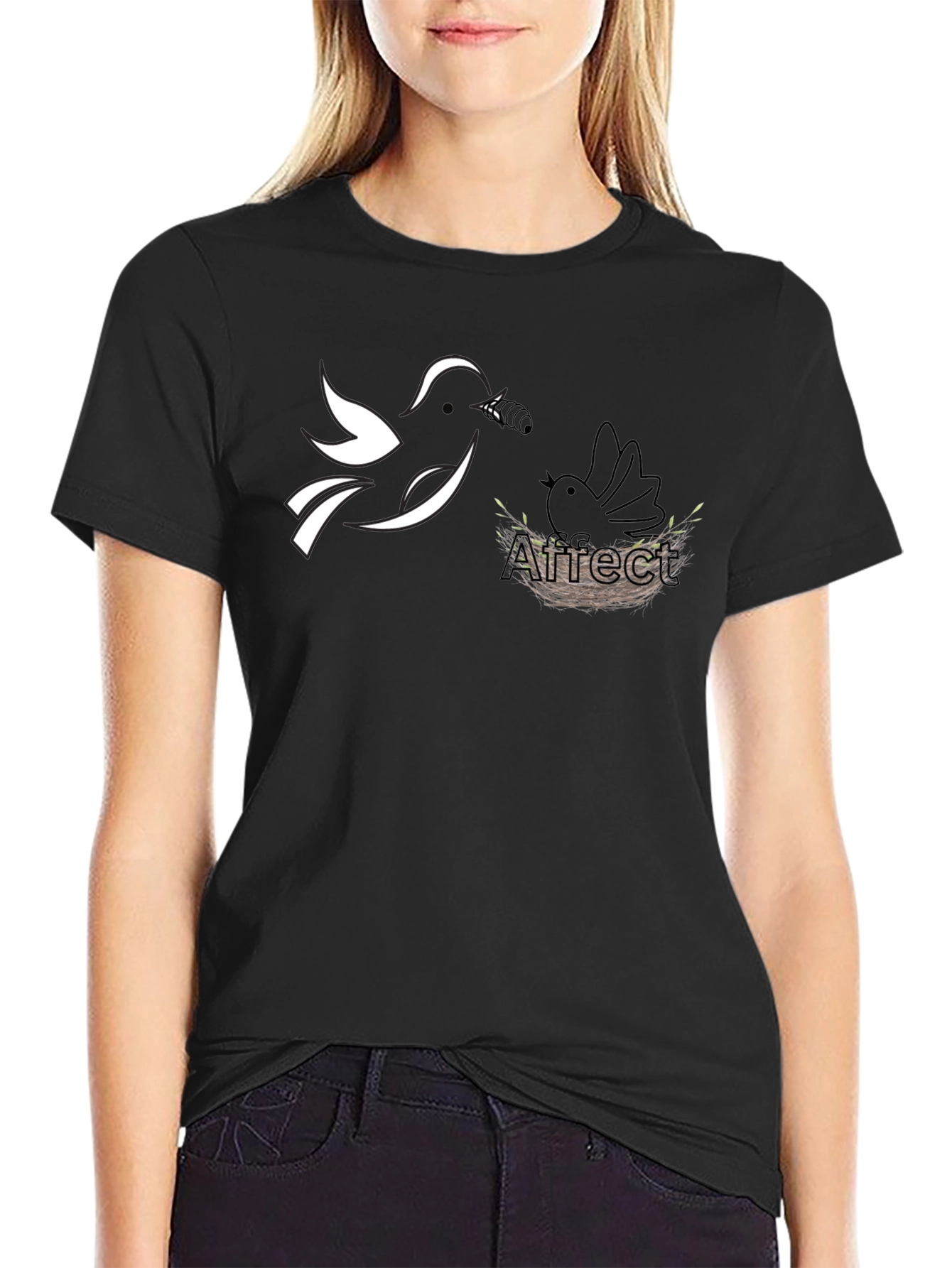 Bird Feeding Nest T-Shirt