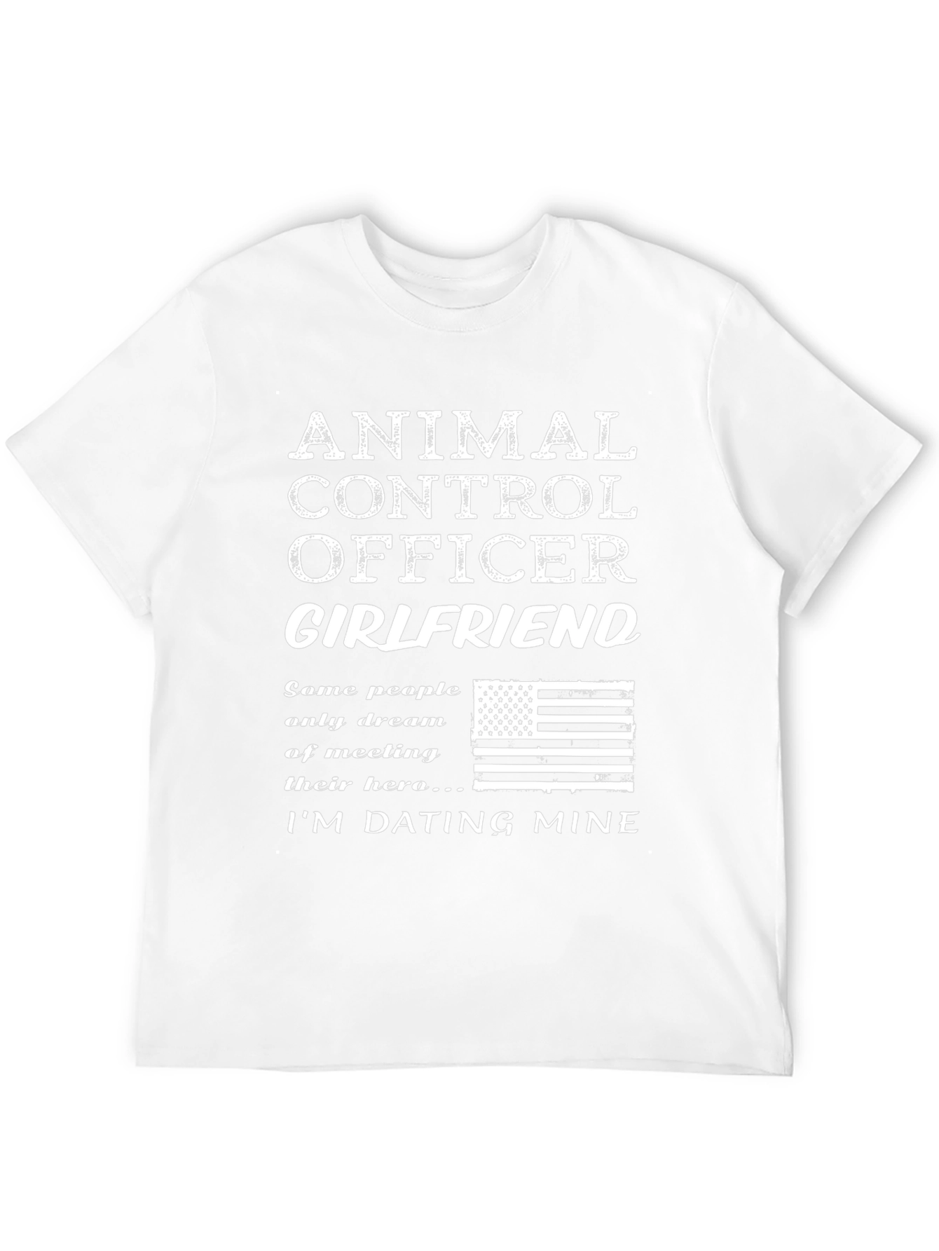 Animal Control Officer Girlfriend Graphic Tee