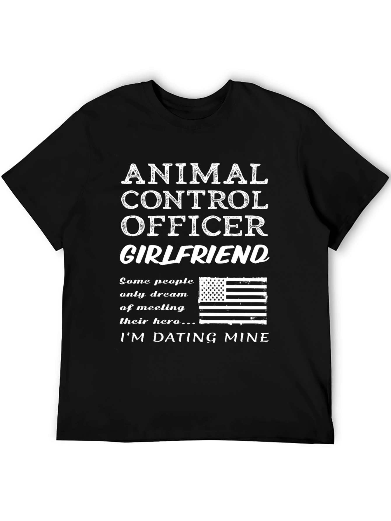 Animal Control Officer Girlfriend Graphic Tee