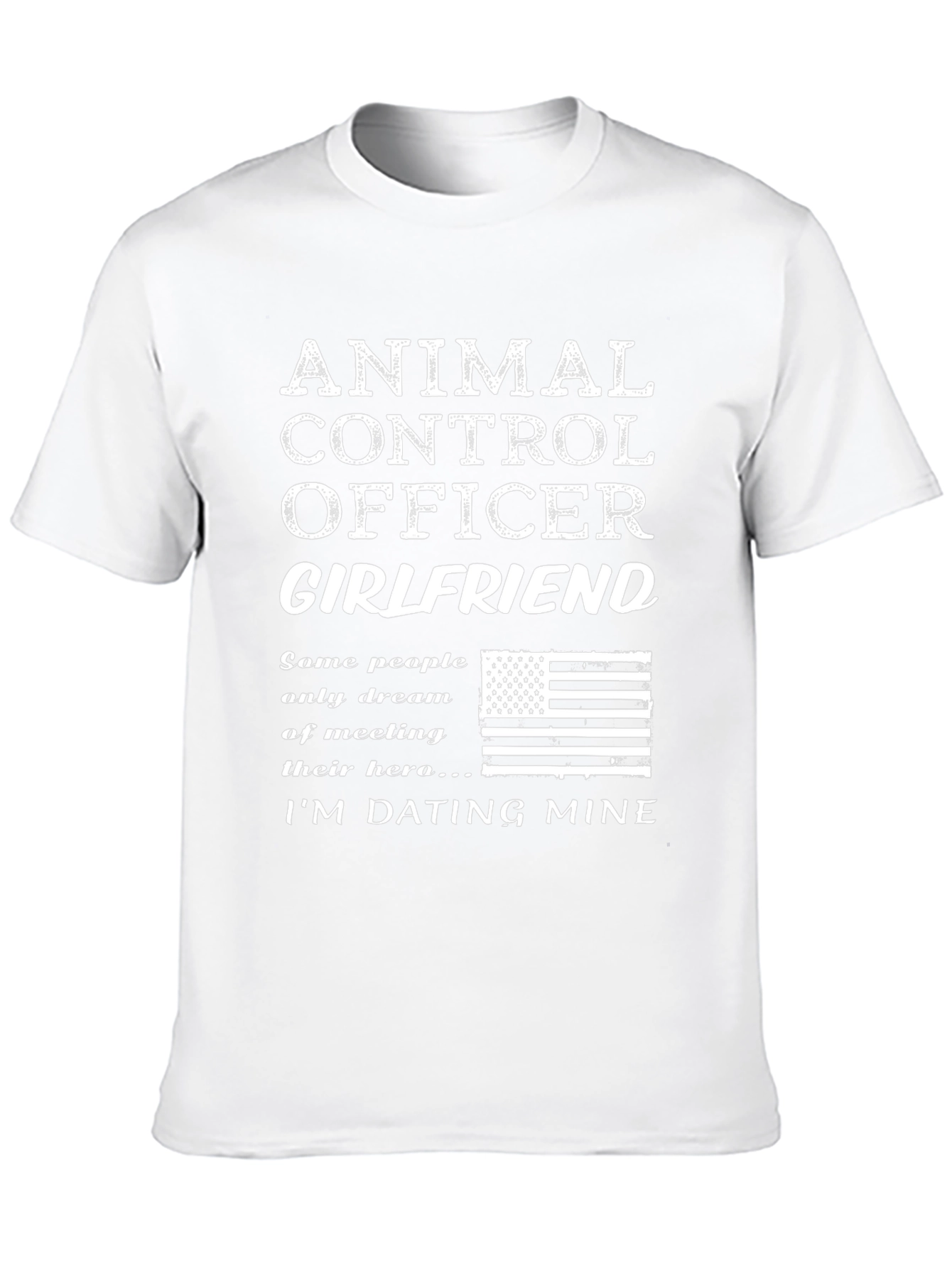 Animal Control Officer Girlfriend Graphic Tee