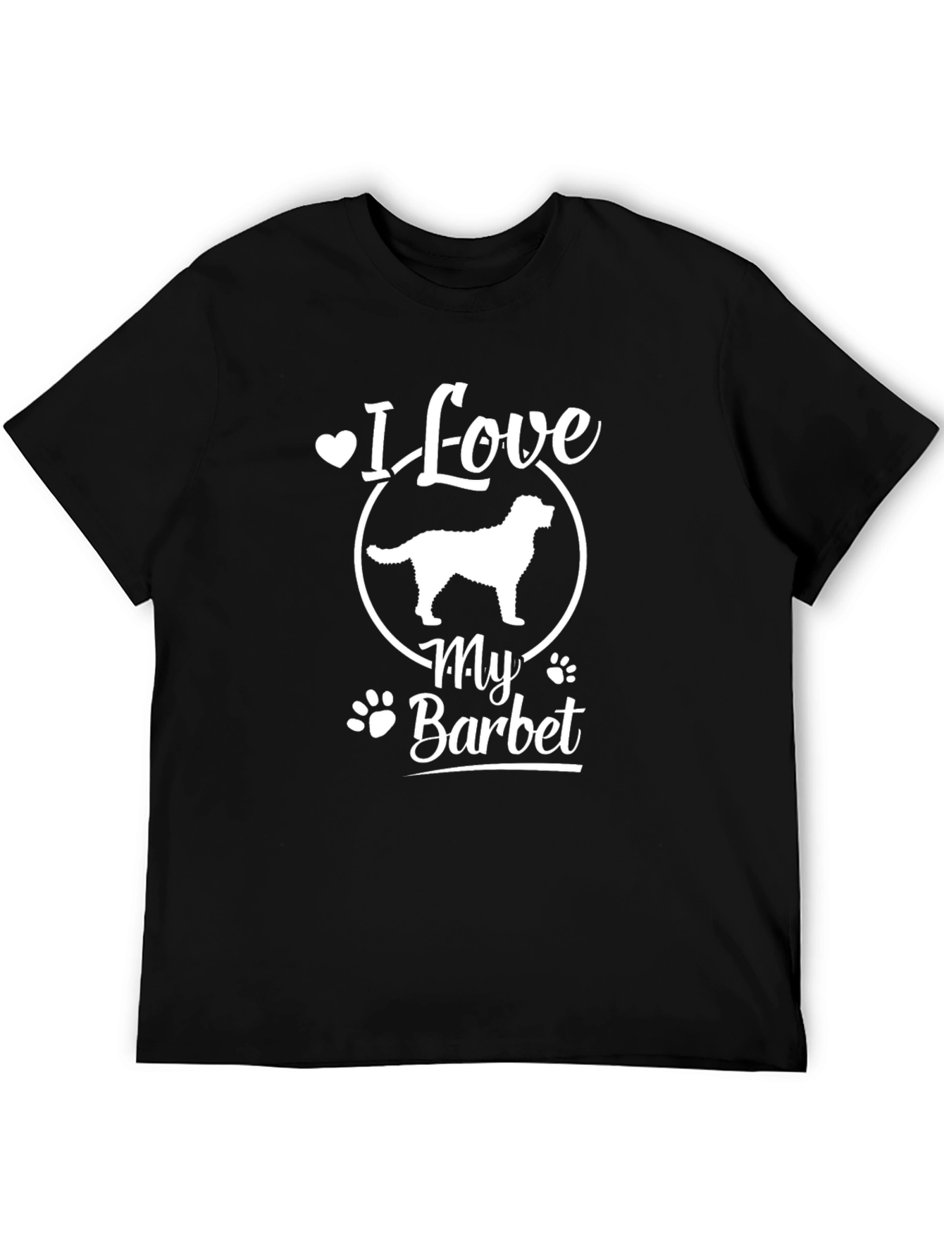 I Love My Barbet T-Shirt - Dog Lover Tee