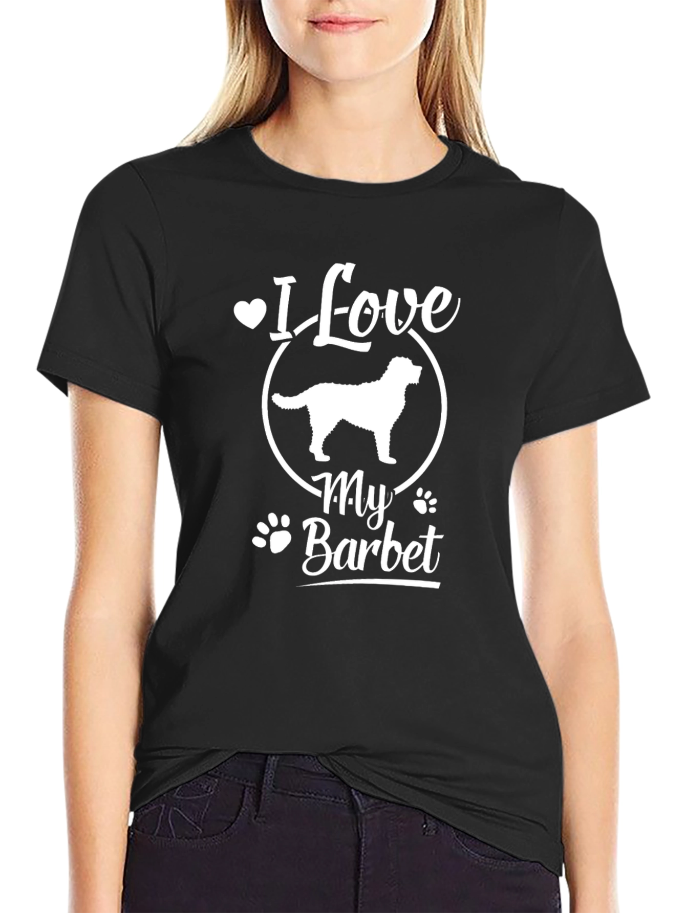 I Love My Barbet T-Shirt - Dog Lover Tee