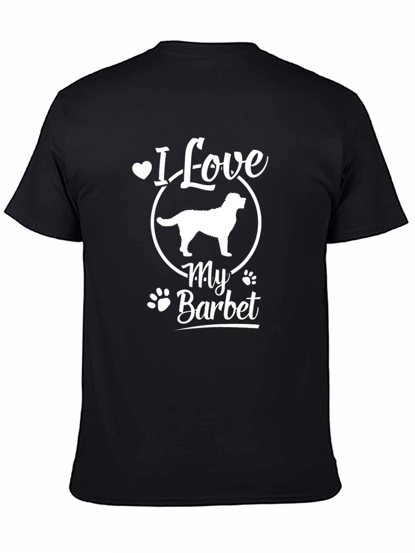 I Love My Barbet T-Shirt - Dog Lover Tee