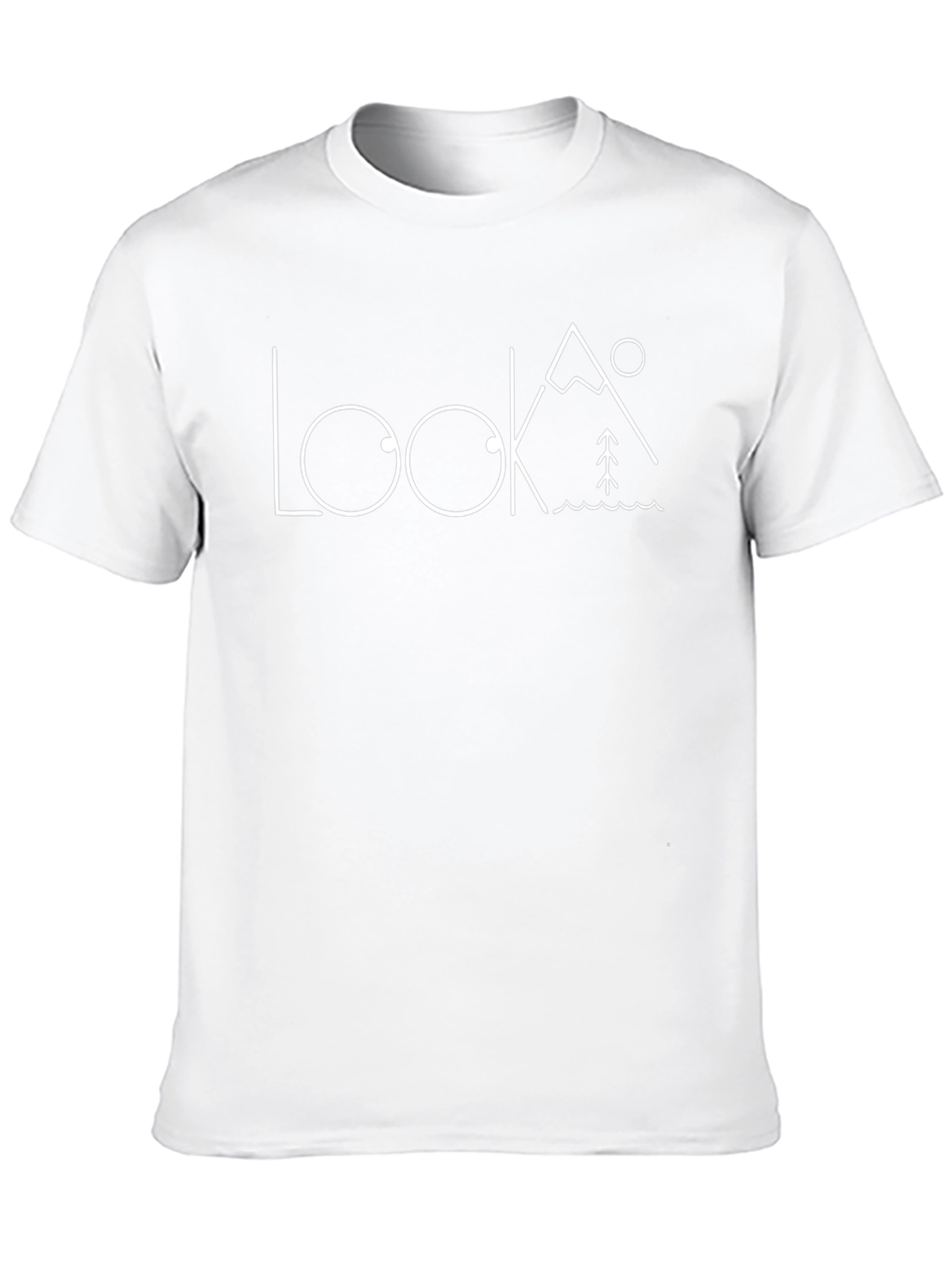 Look Outdoors Black Graphic Tee
