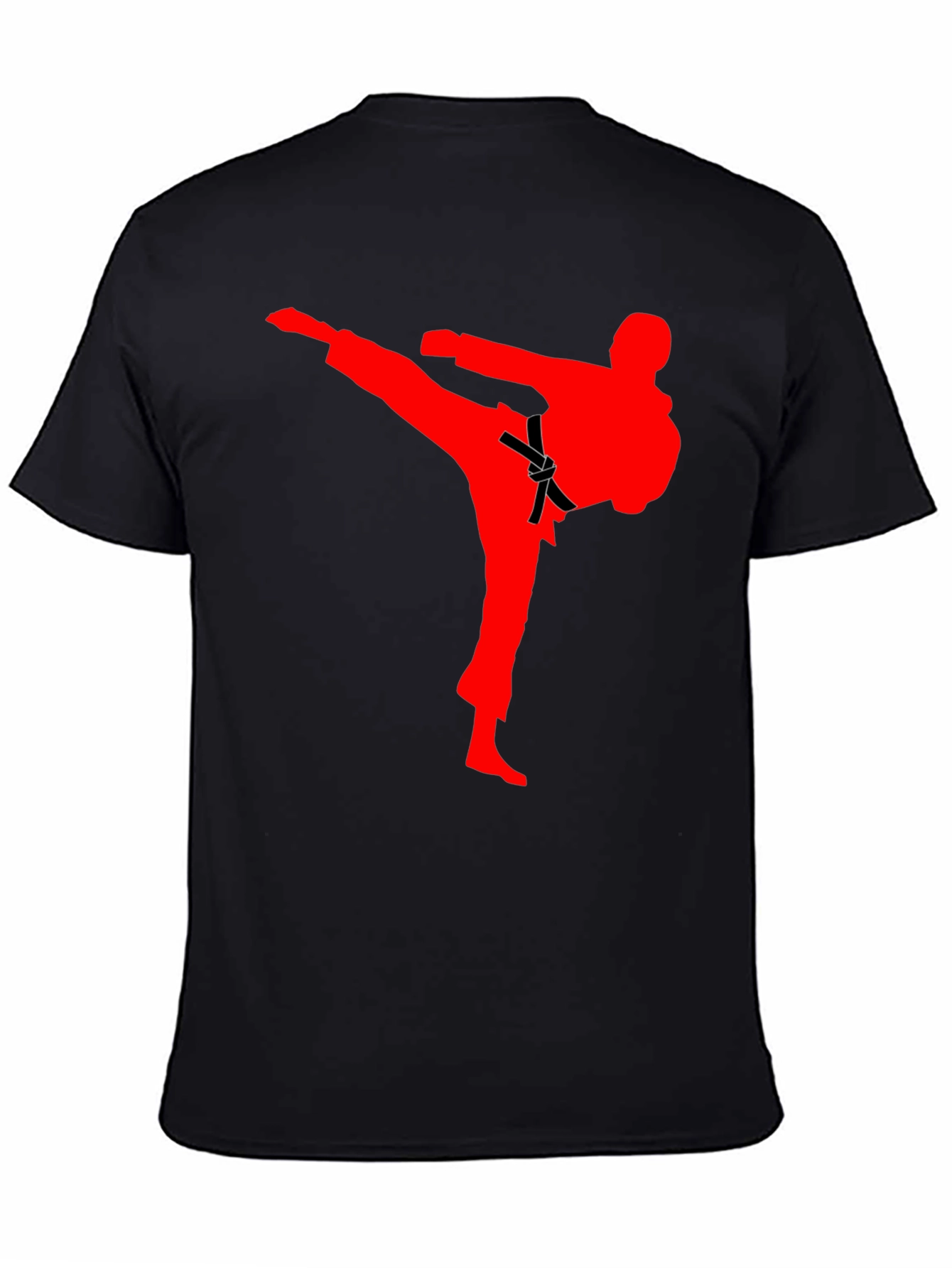 Karate Kick Graphic T-Shirt - Martial Arts Tee