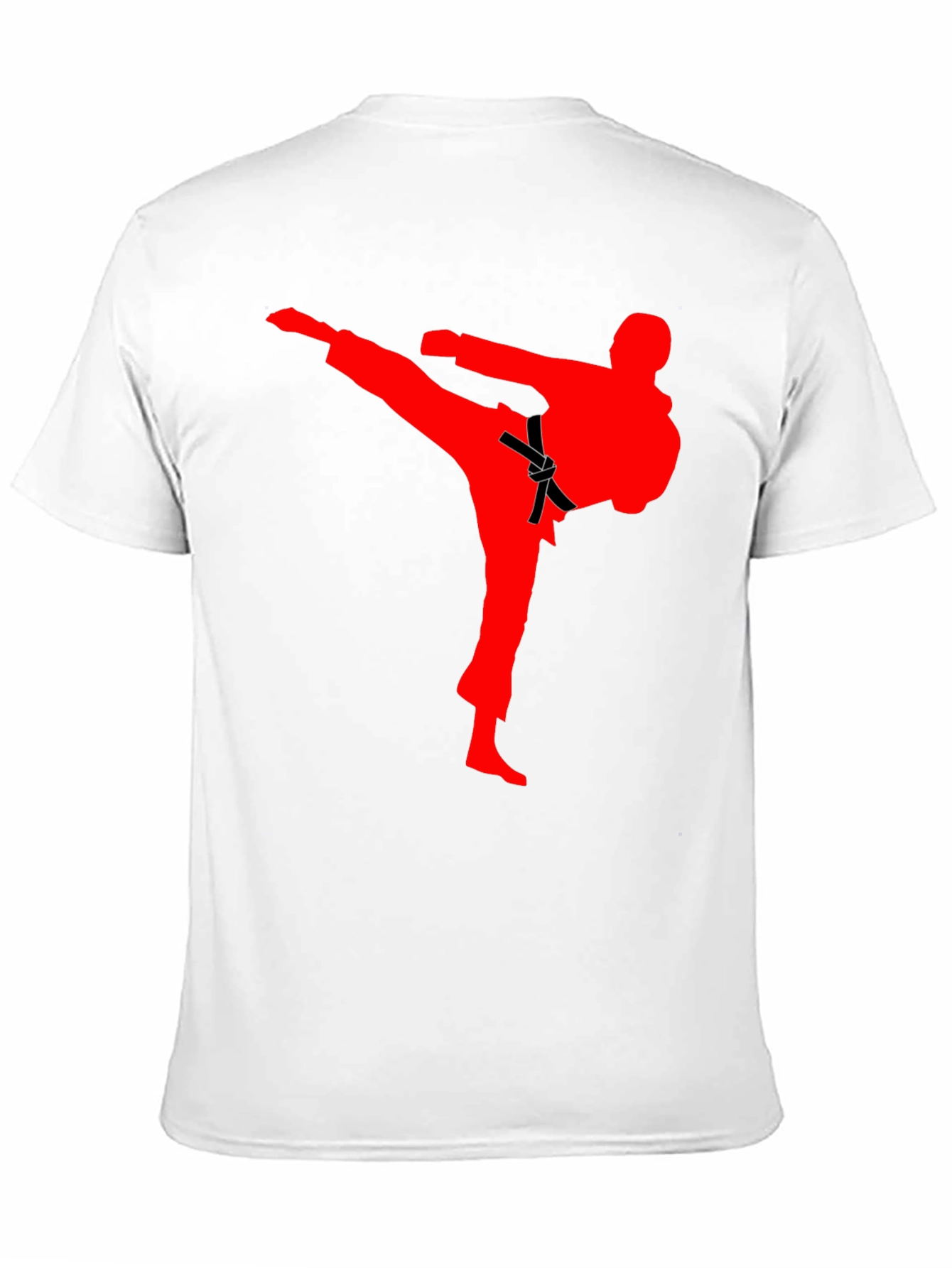 Karate Kick Graphic T-Shirt - Martial Arts Tee