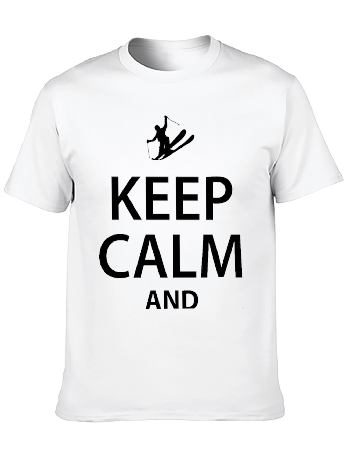 Keep Calm and Skiing T-Shirt
