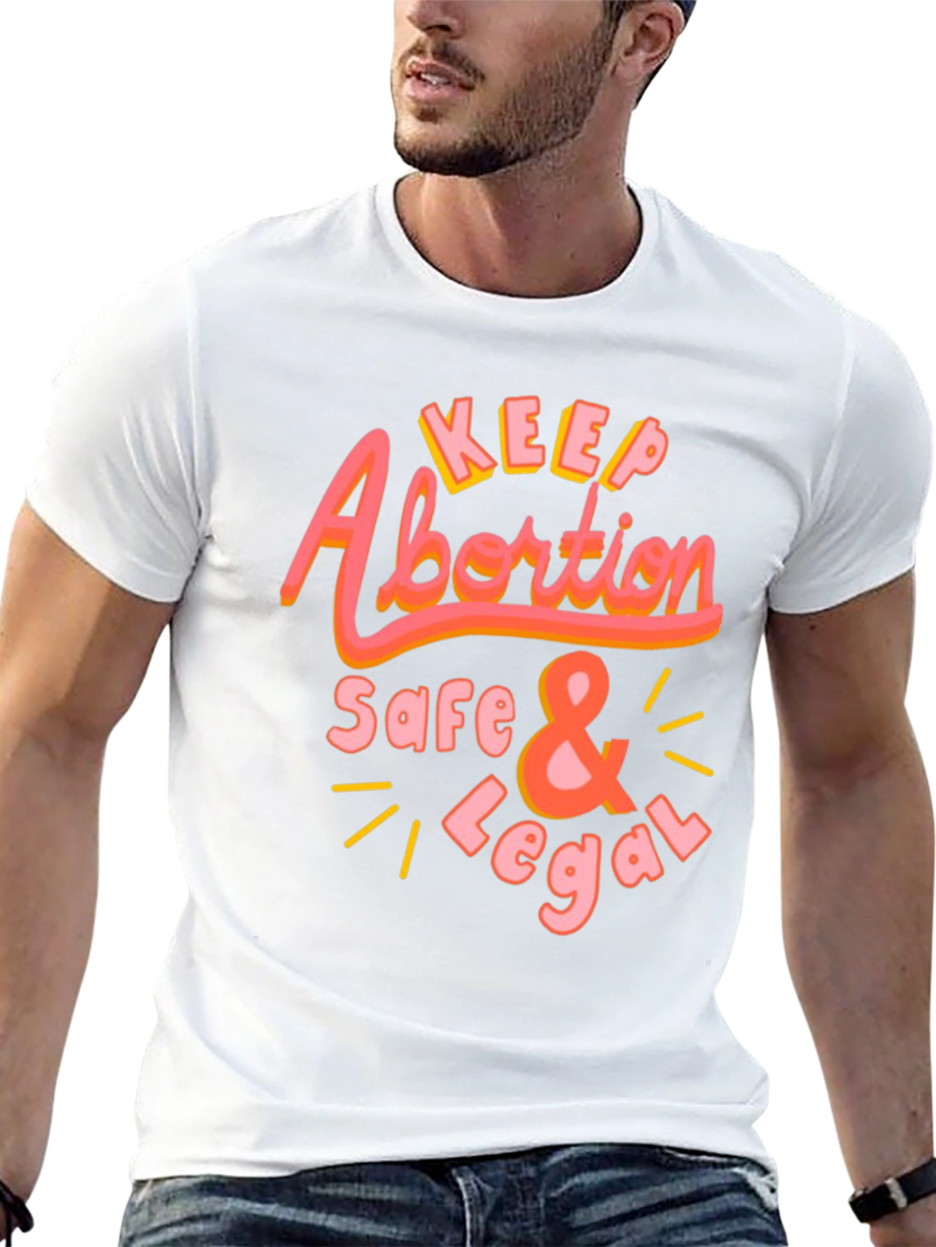 Keep Abortion Safe & Legal Graphic Tee