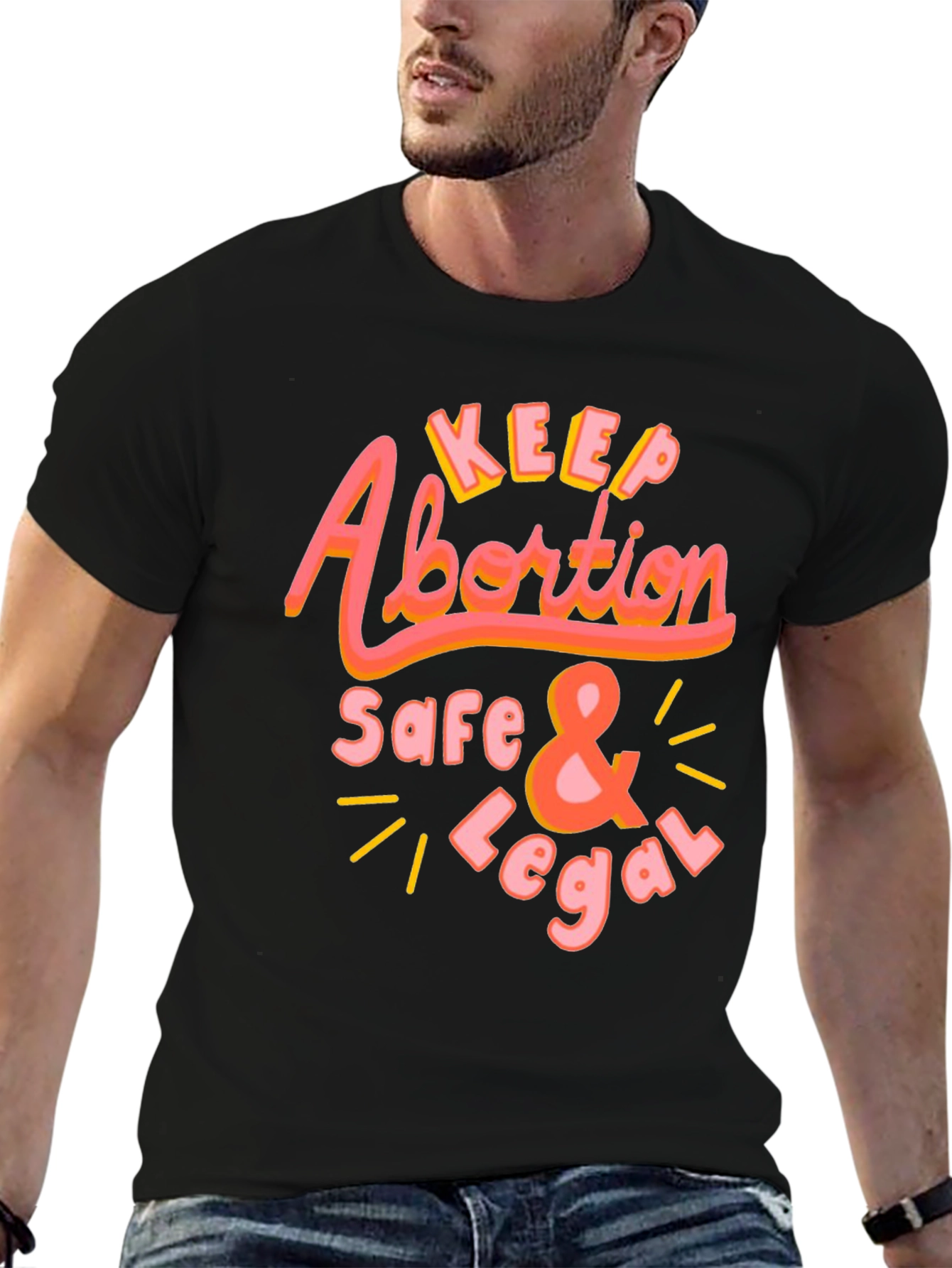 Keep Abortion Safe & Legal Graphic Tee