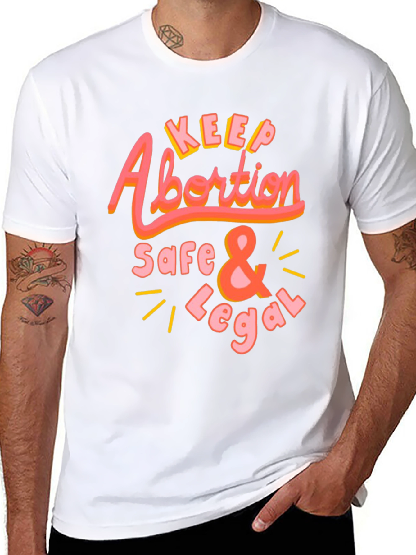 Keep Abortion Safe & Legal Graphic Tee