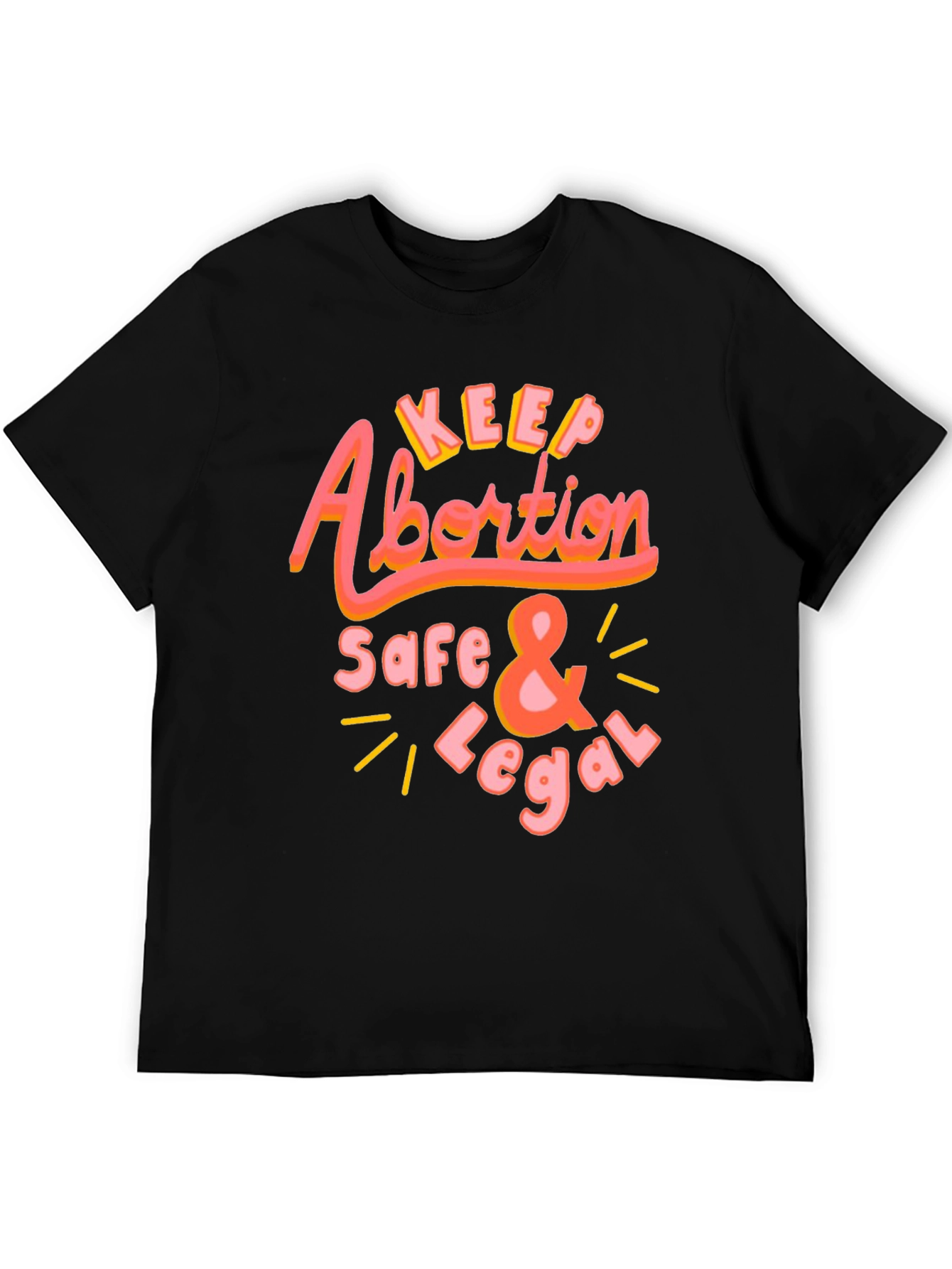Keep Abortion Safe & Legal Graphic Tee