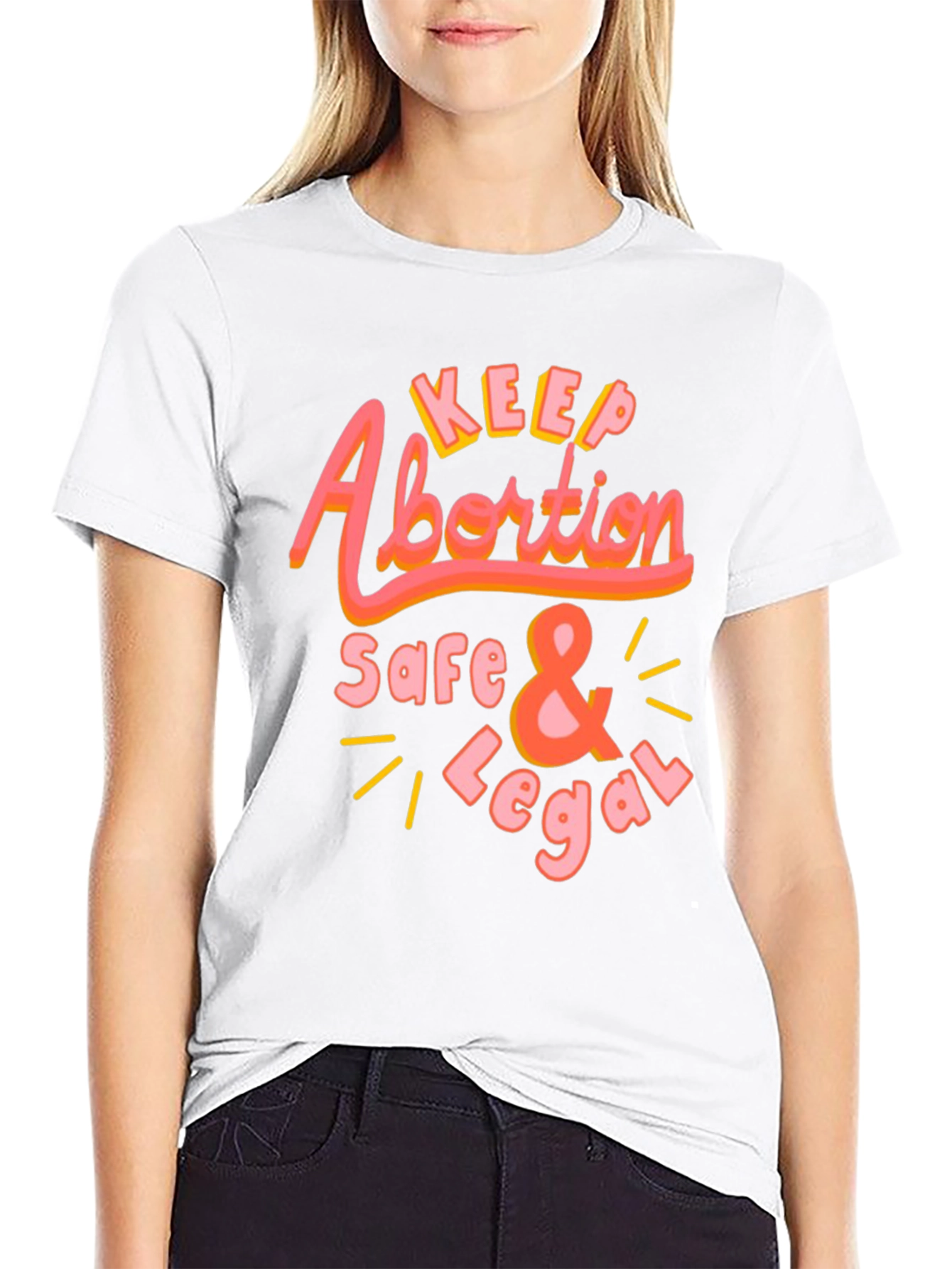 Keep Abortion Safe & Legal Graphic Tee