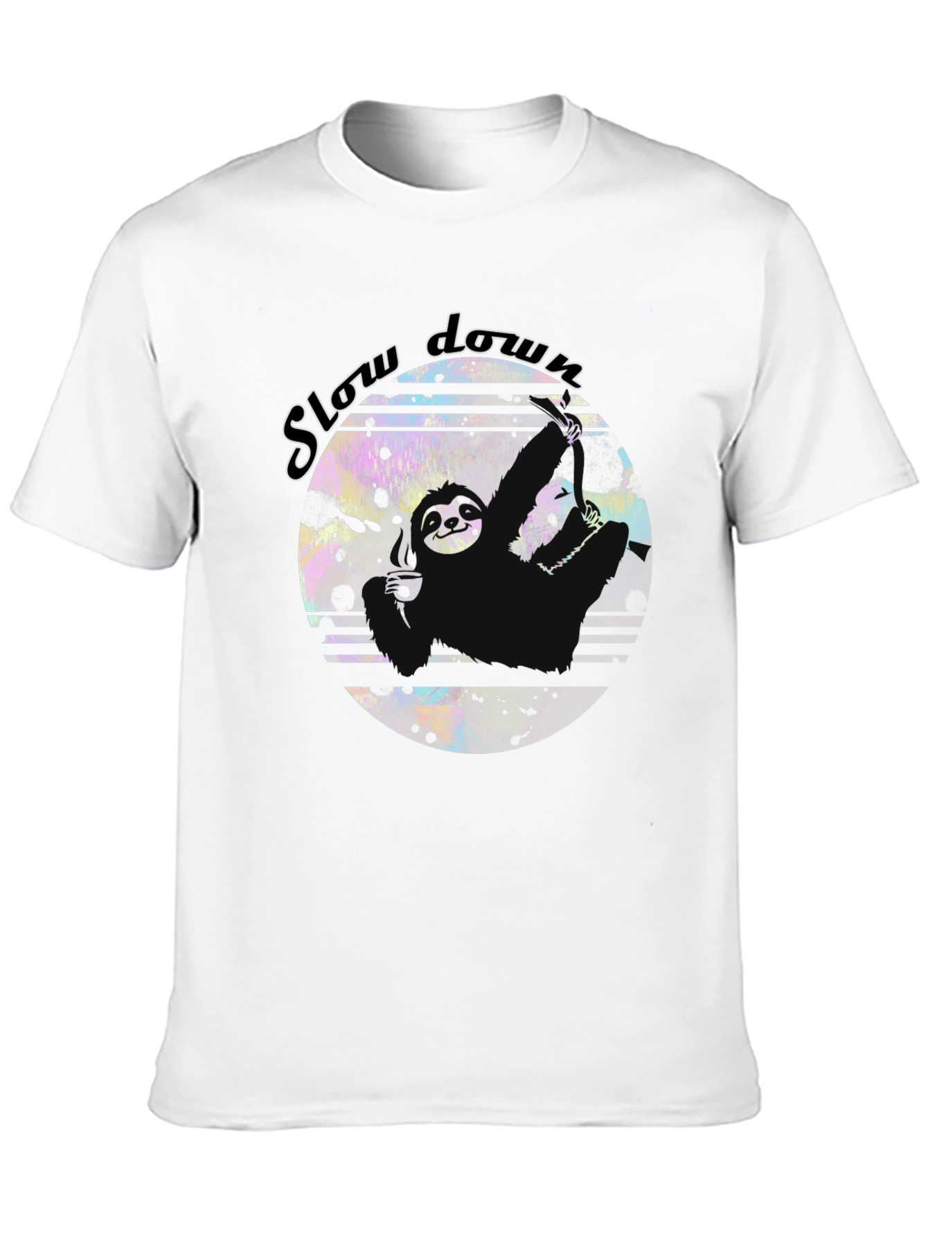 Slow Down Sloth Graphic Tee