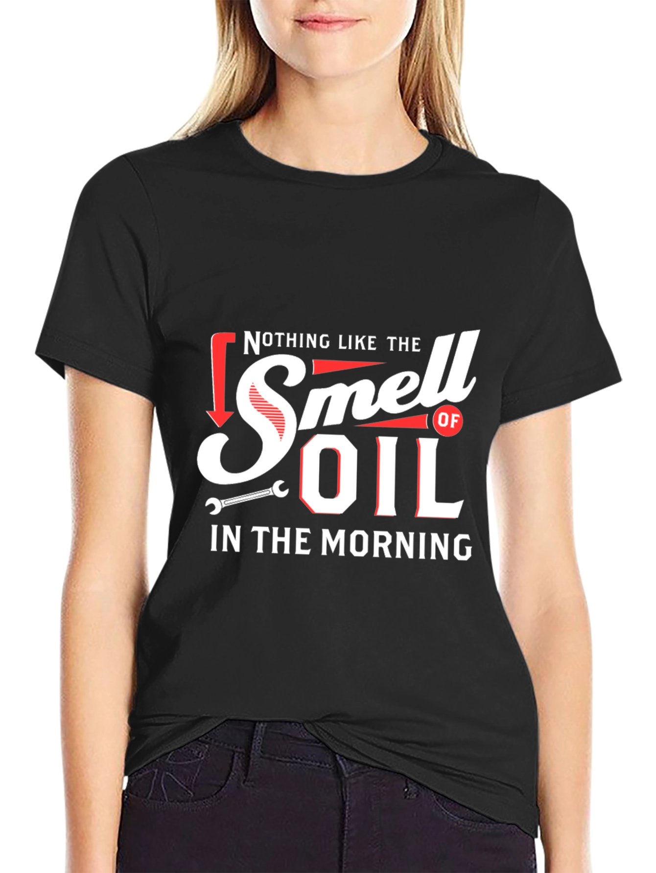 Oil Smell T-Shirt - Mechanic Tee