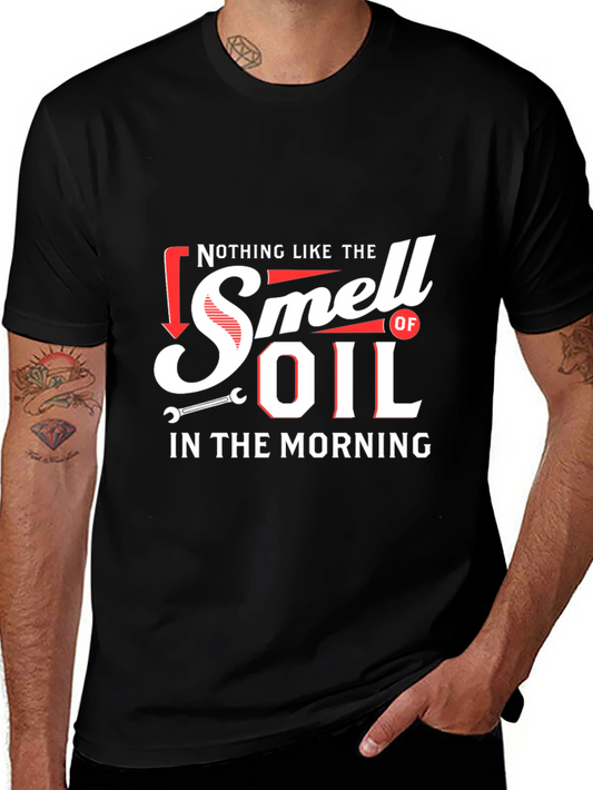 Oil Smell T-Shirt - Mechanic Tee