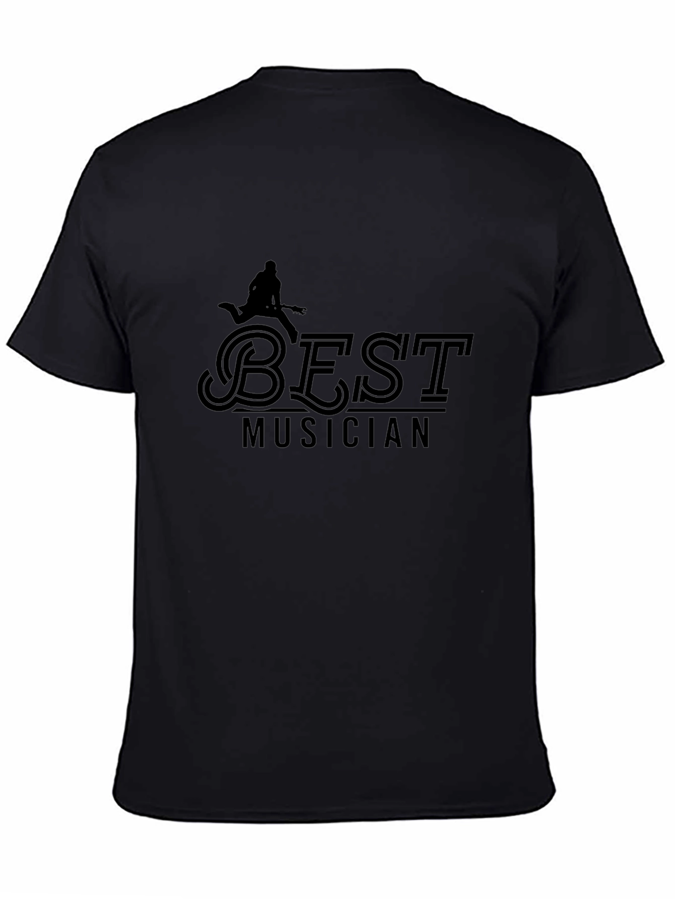 Best Musician Black Graphic Tee