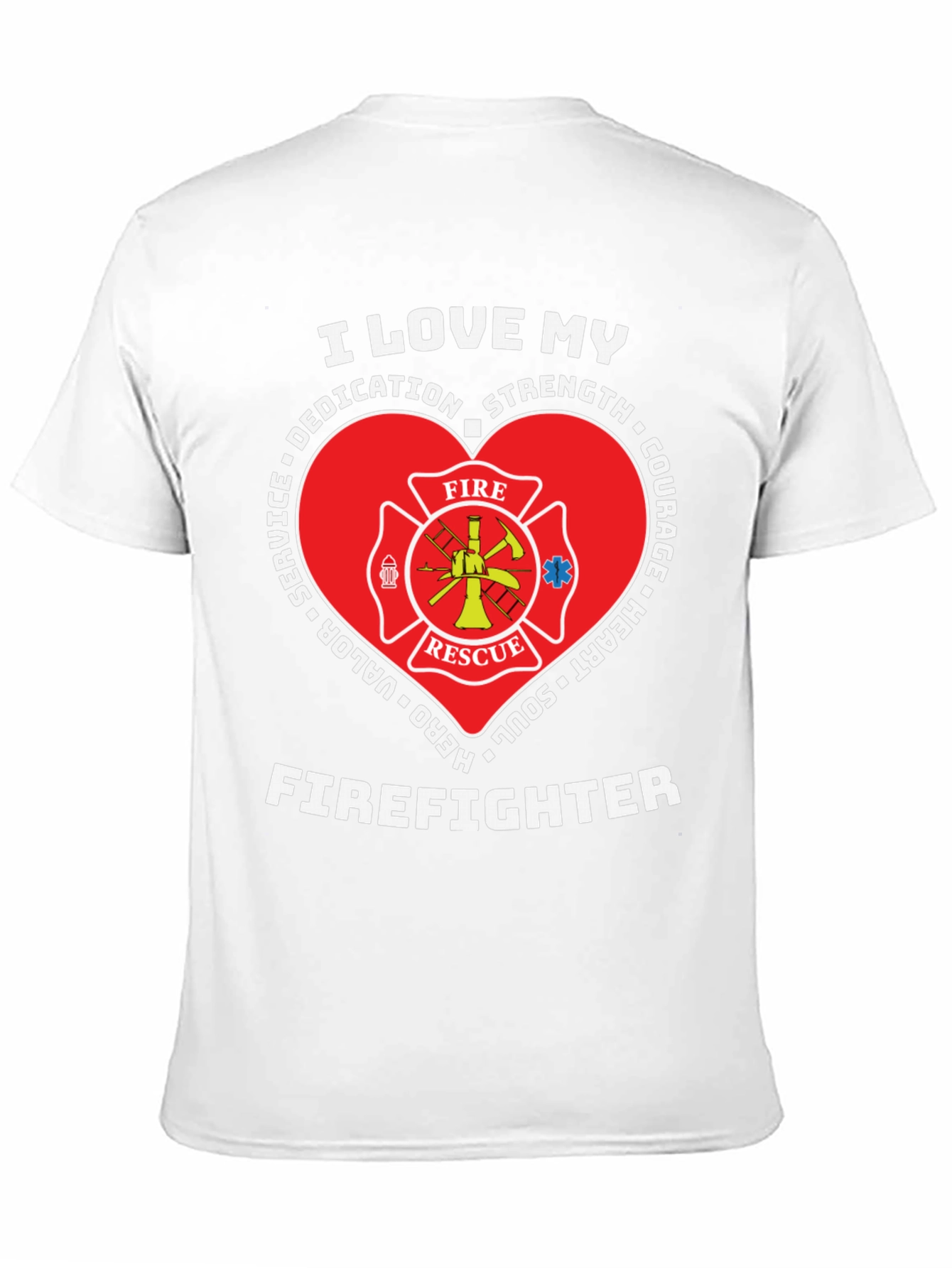I Love My Firefighter T-Shirt