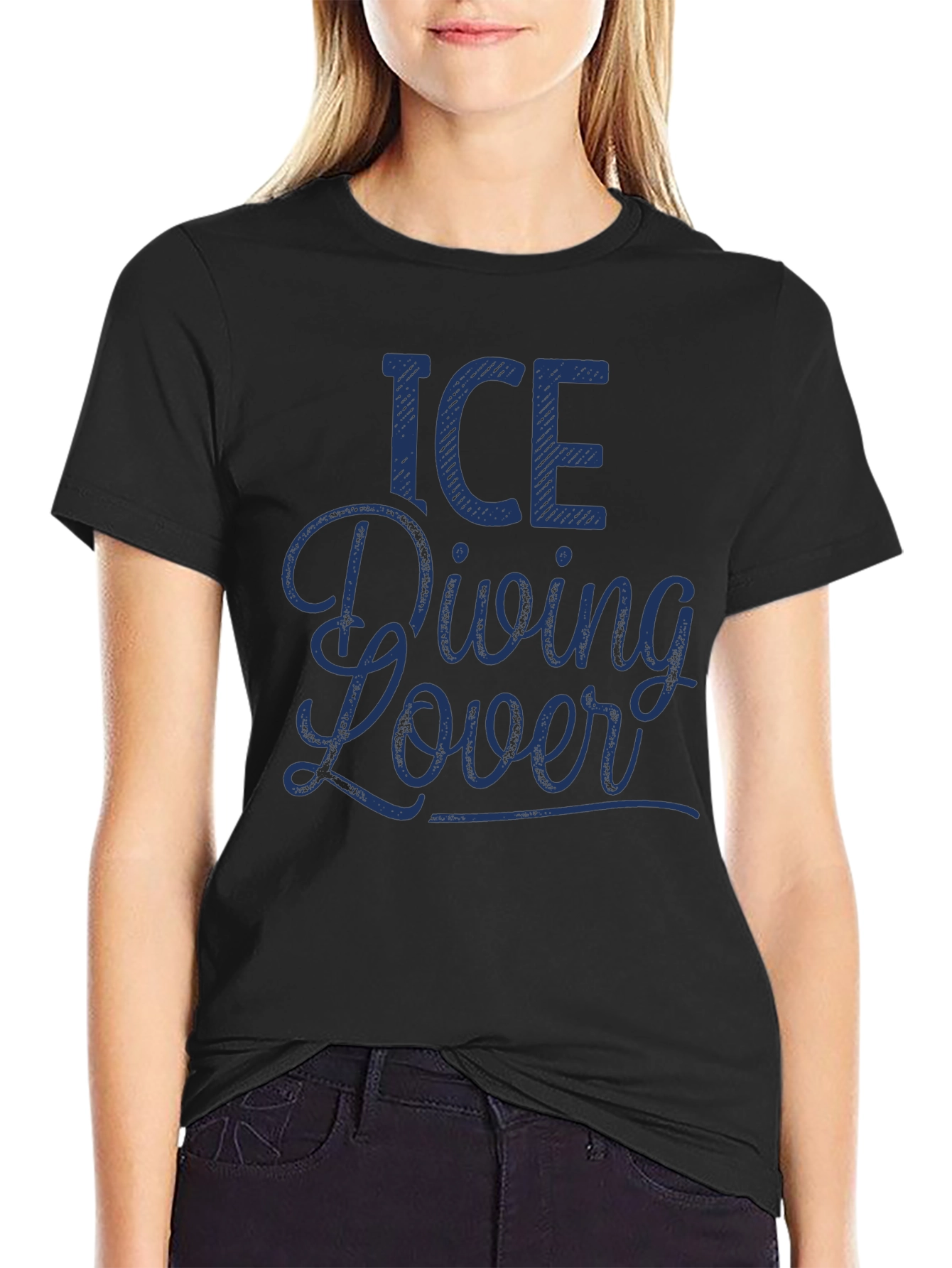 Ice Diving Lover Graphic Tee