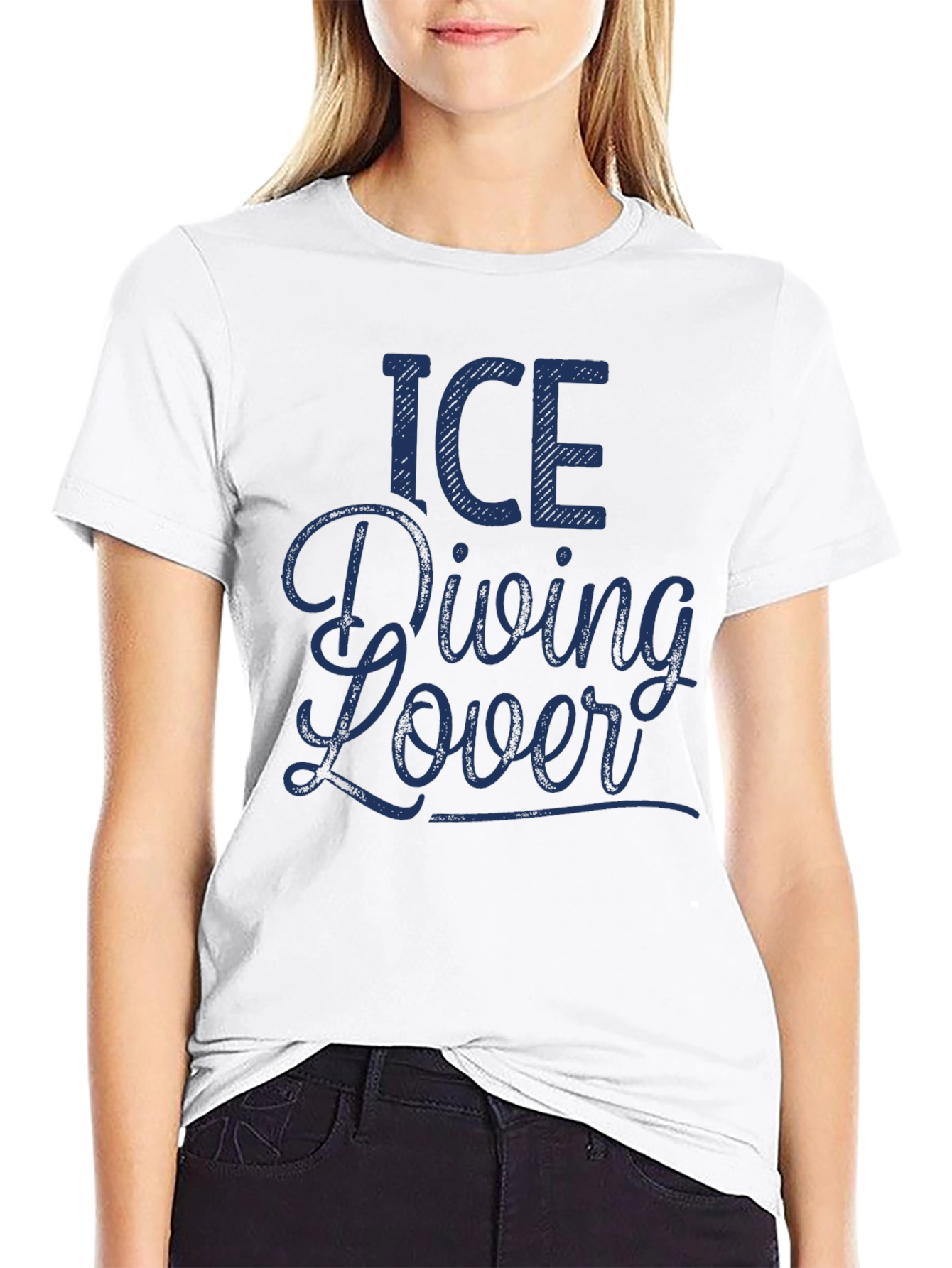 Ice Diving Lover Graphic Tee
