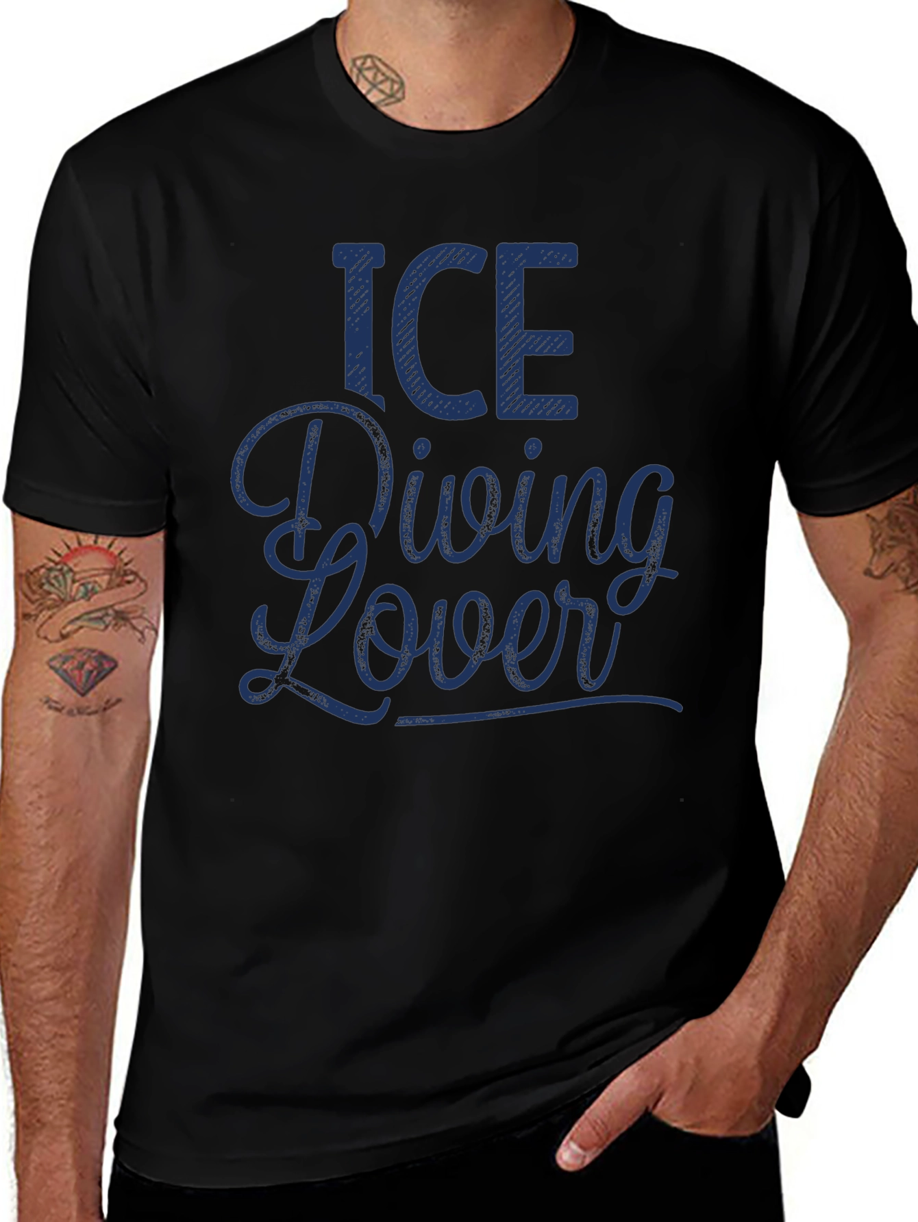 Ice Diving Lover Graphic Tee